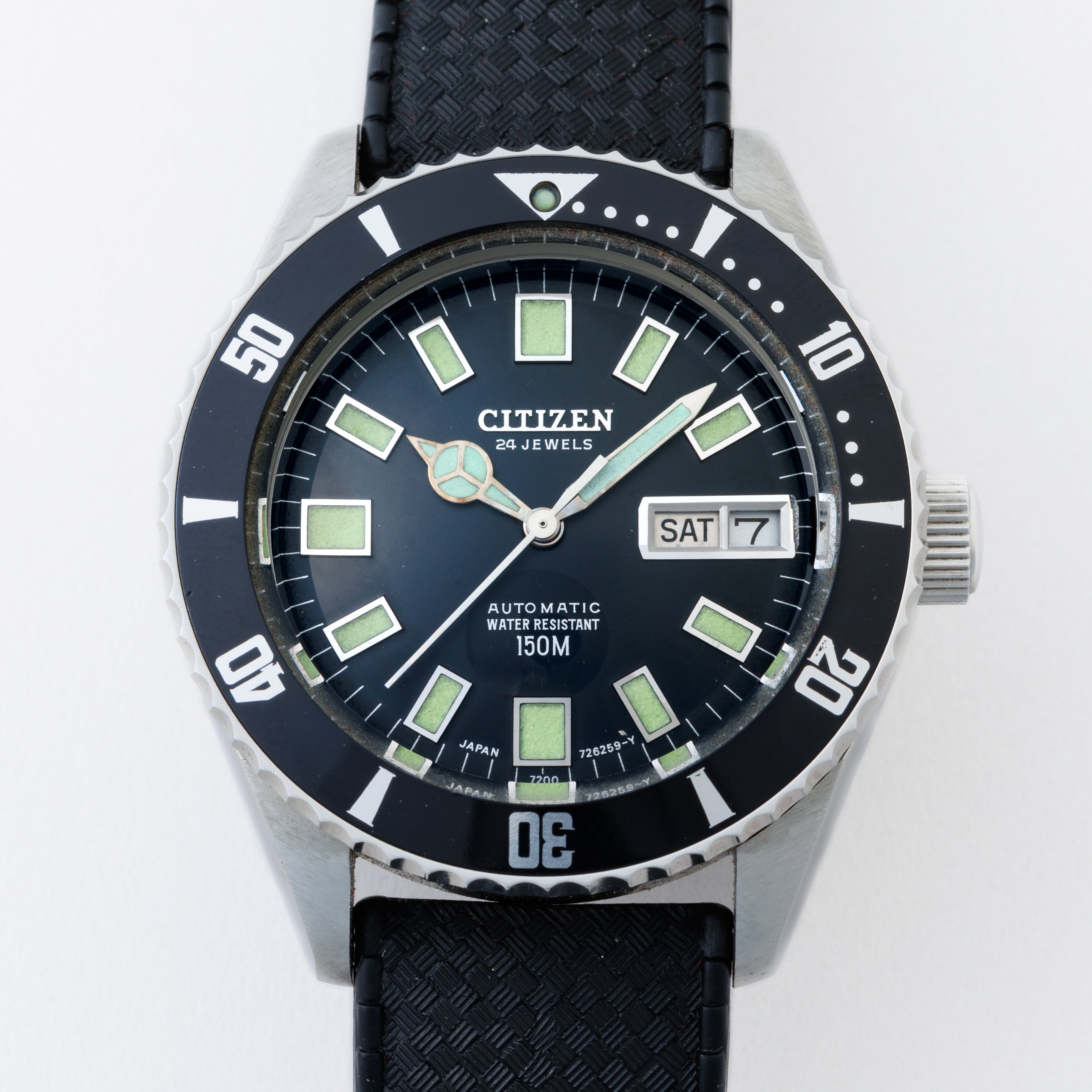 シチズン レオパール ダイバー 1973年製 Ref.4-722710-Y オリジナルトロピックベルト