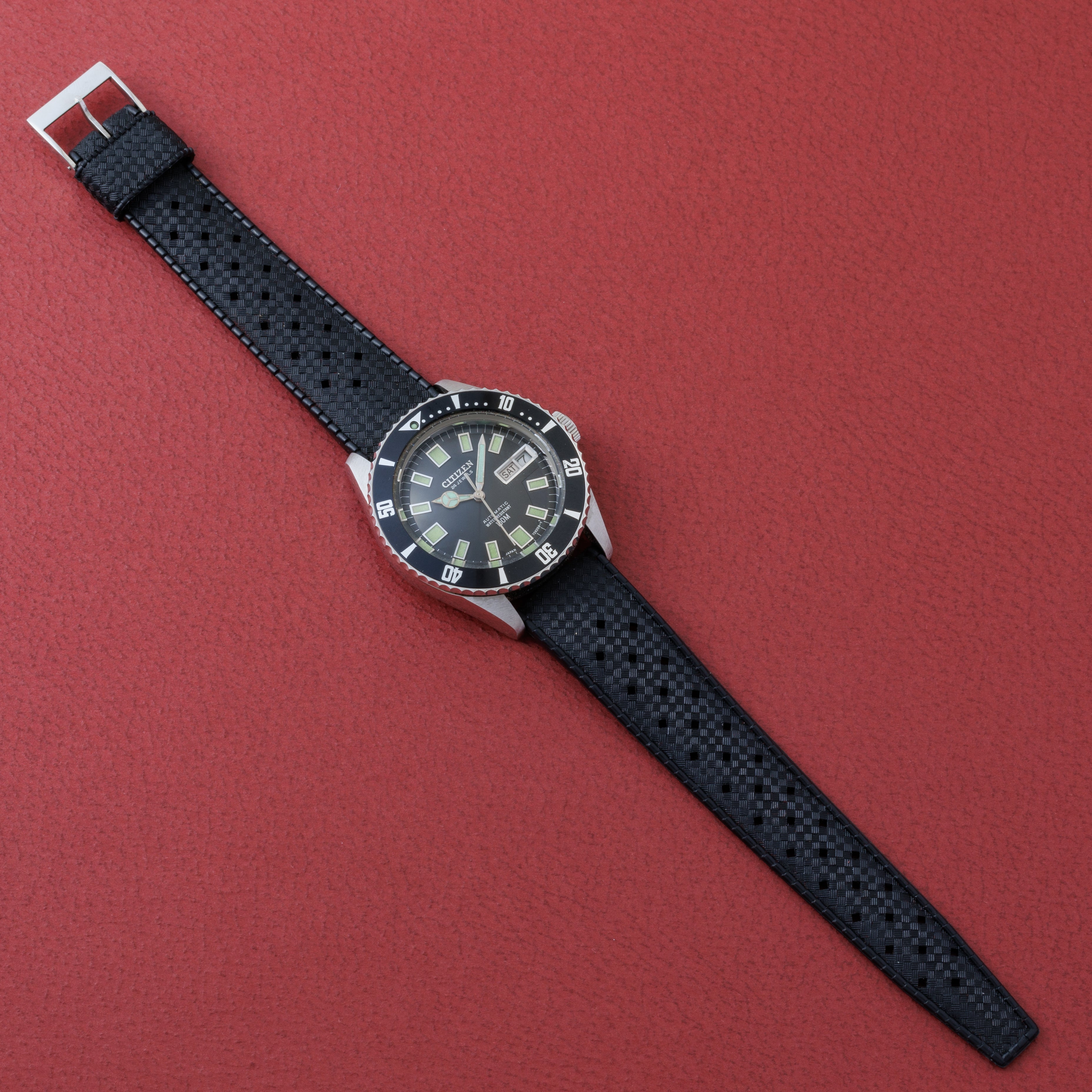 シチズン レオパール ダイバー 1973年製 Ref.4-722710-Y オリジナルトロピックベルト