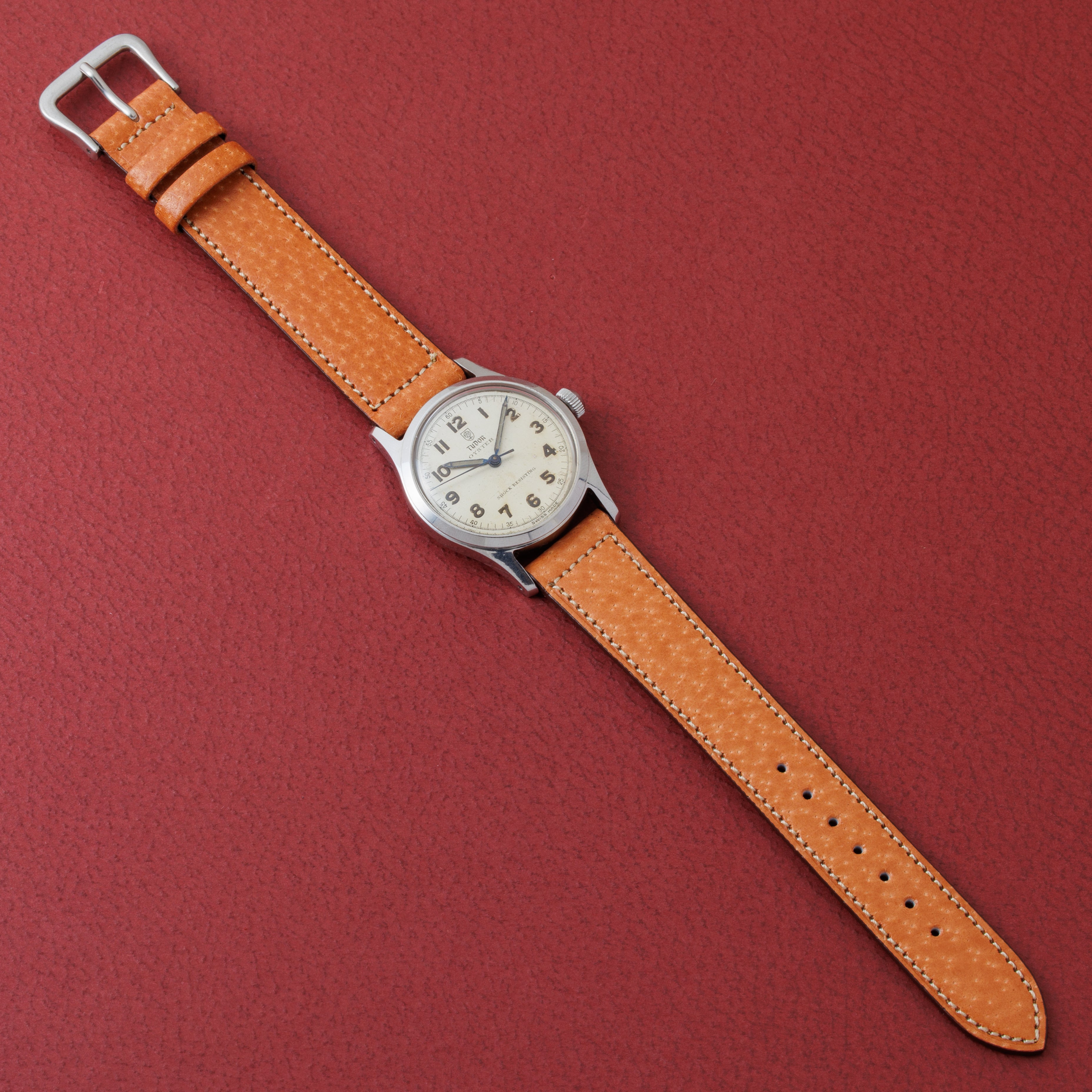 チューダー オイスター 盾薔薇 アラビアダイアル 手巻き 1945年製 Ref.4453