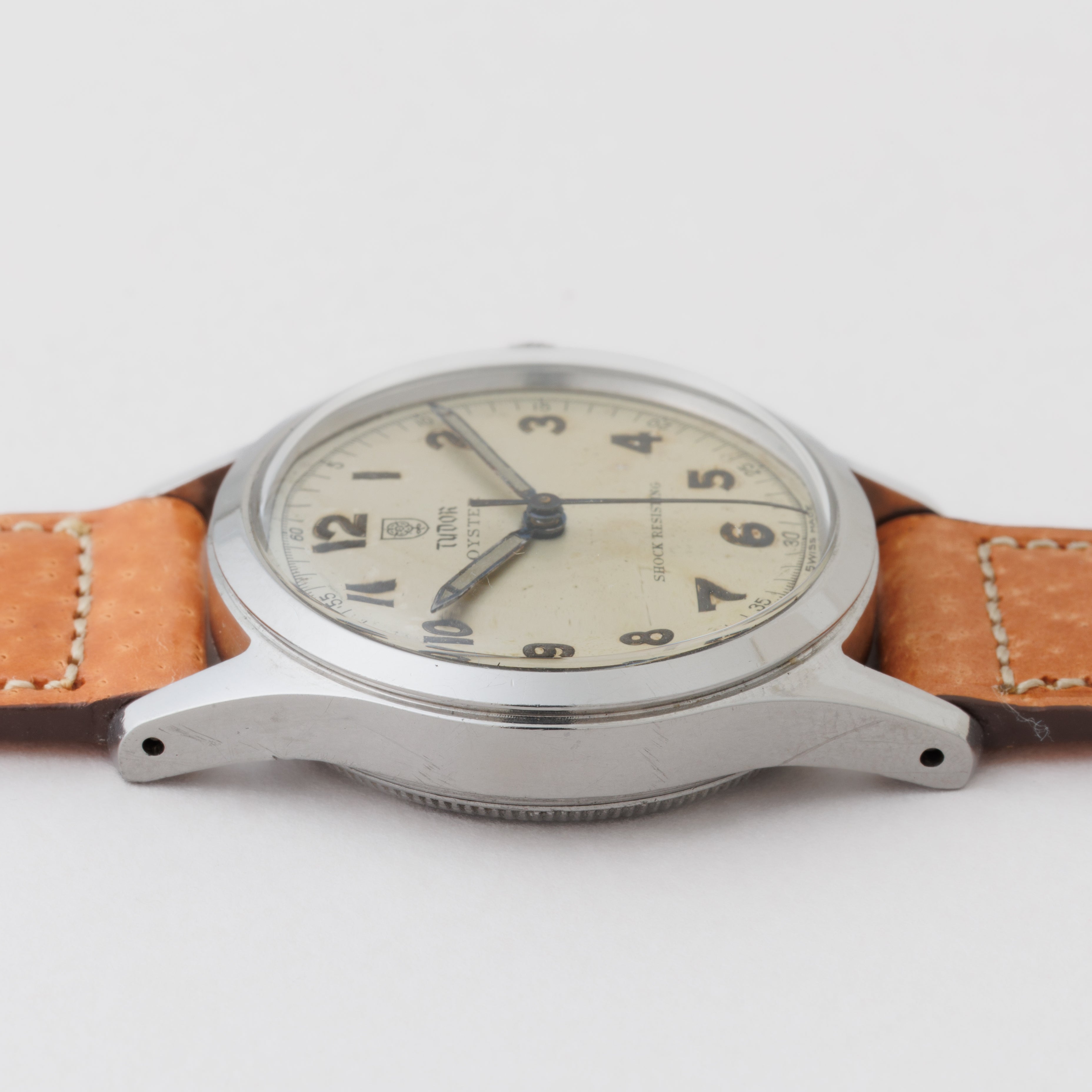 チューダー オイスター 盾薔薇 アラビアダイアル 手巻き 1945年製 Ref.4453