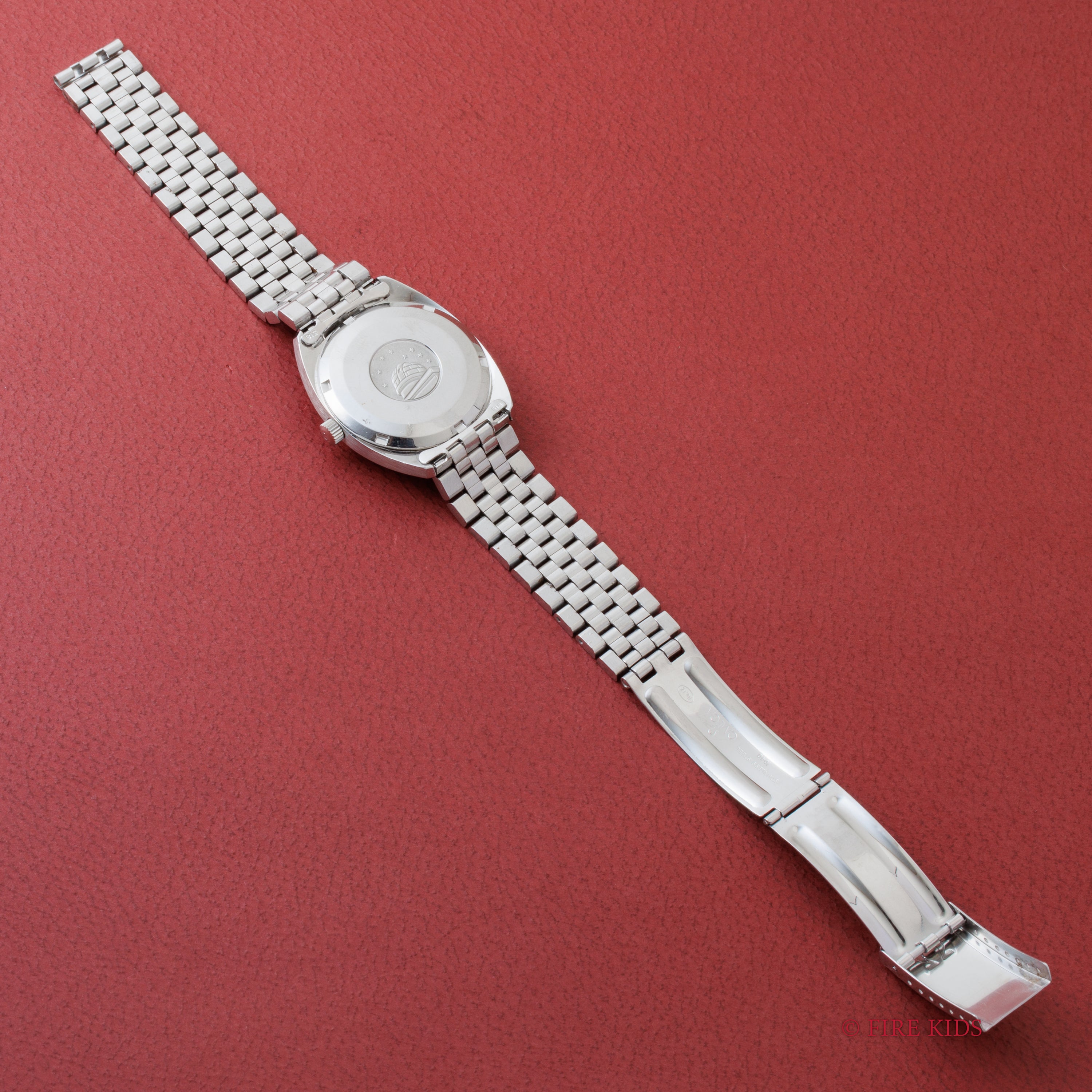 オメガ コンステレーション ジェンタ前期型 1970年製 グレーダイヤル 純正ブレス WGコインエッジベゼル