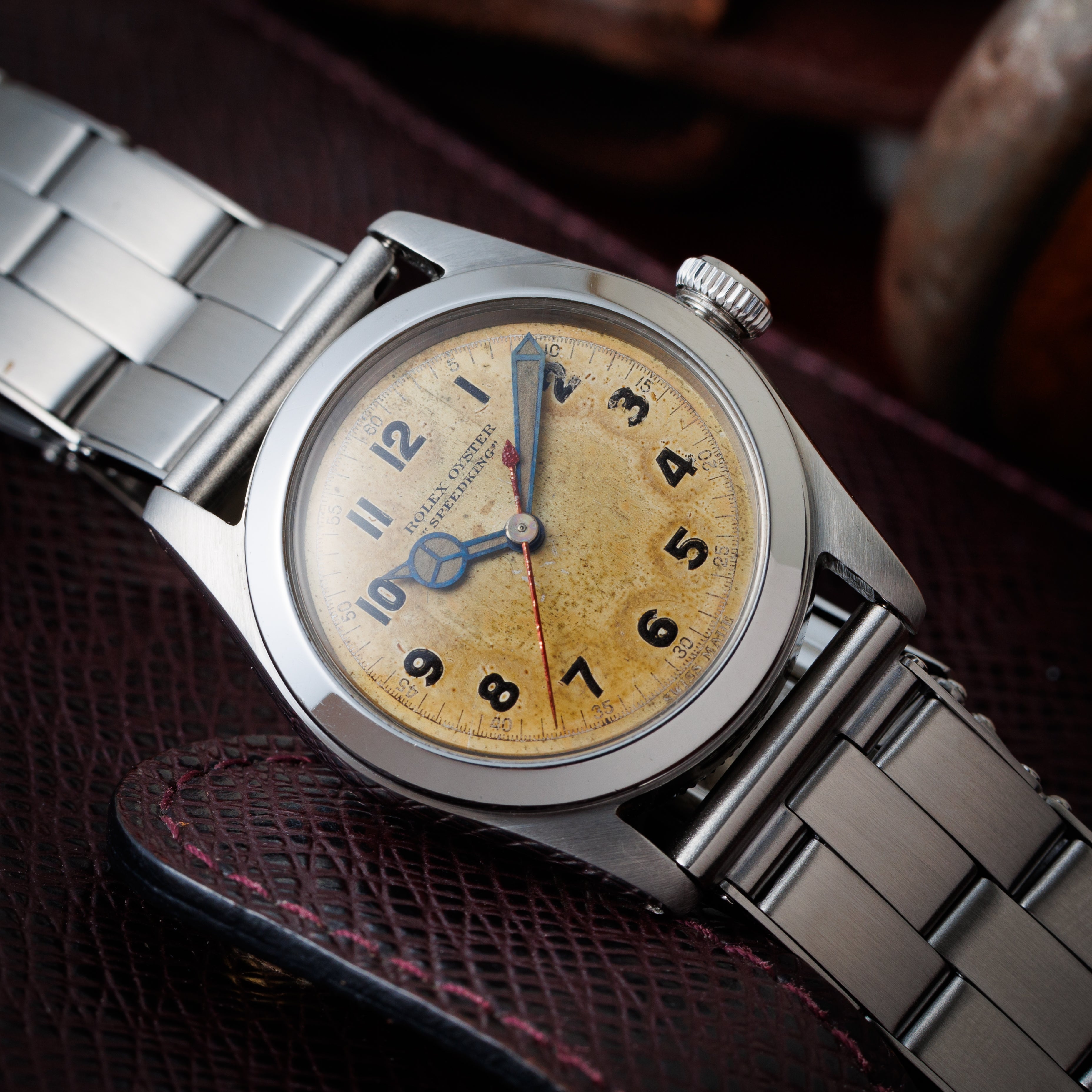 ROLEX オイスター スピードキング Ref.4220 アンティーク品 メンズ 腕時計 楠本質店&frasl;元住吉ロレックス&frasl;ROLEX オイスター・スピードキング 4220