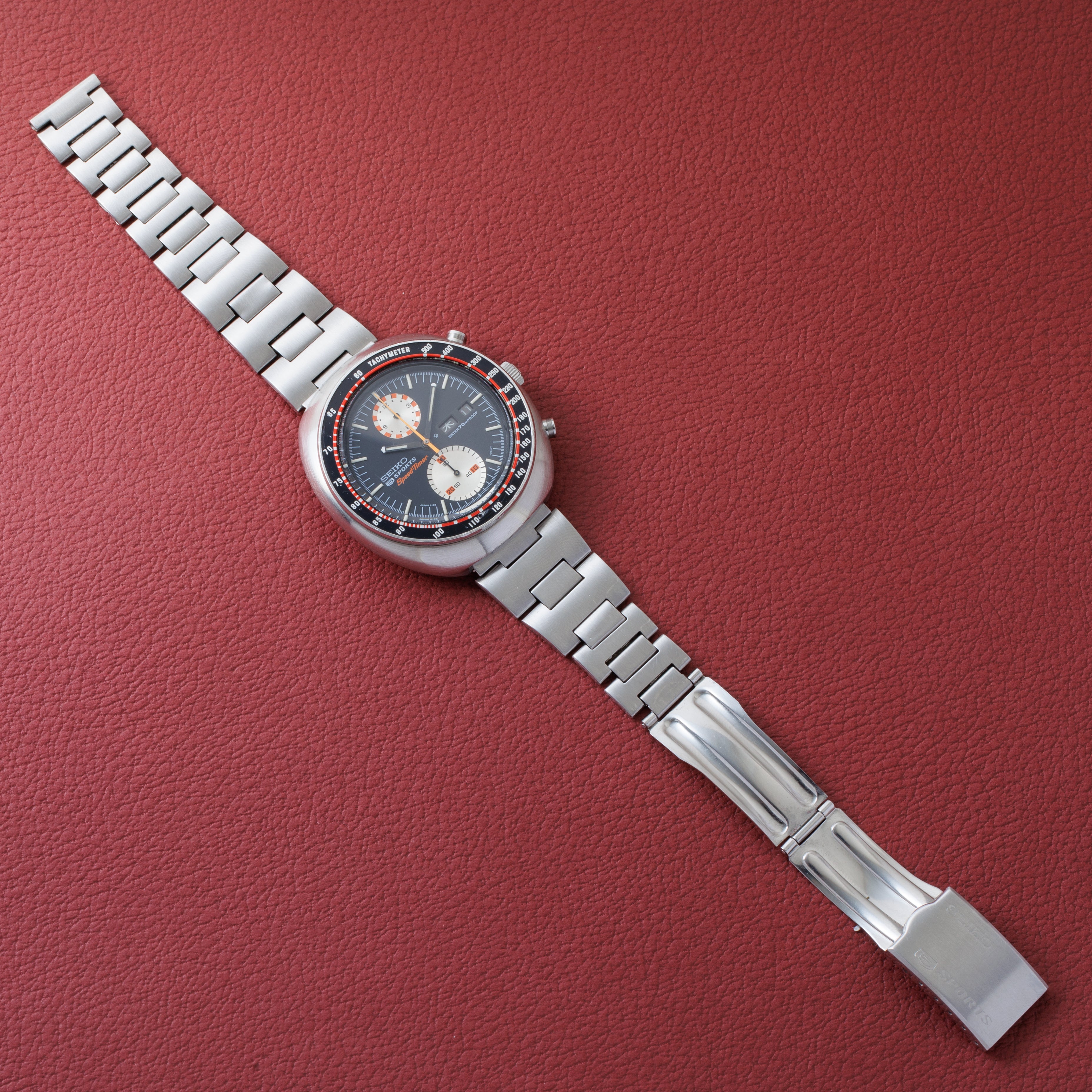 セイコー 5スポーツスピードタイマー1970年製 Ref.6138-0010 UFO 自動巻きクロノグラフ