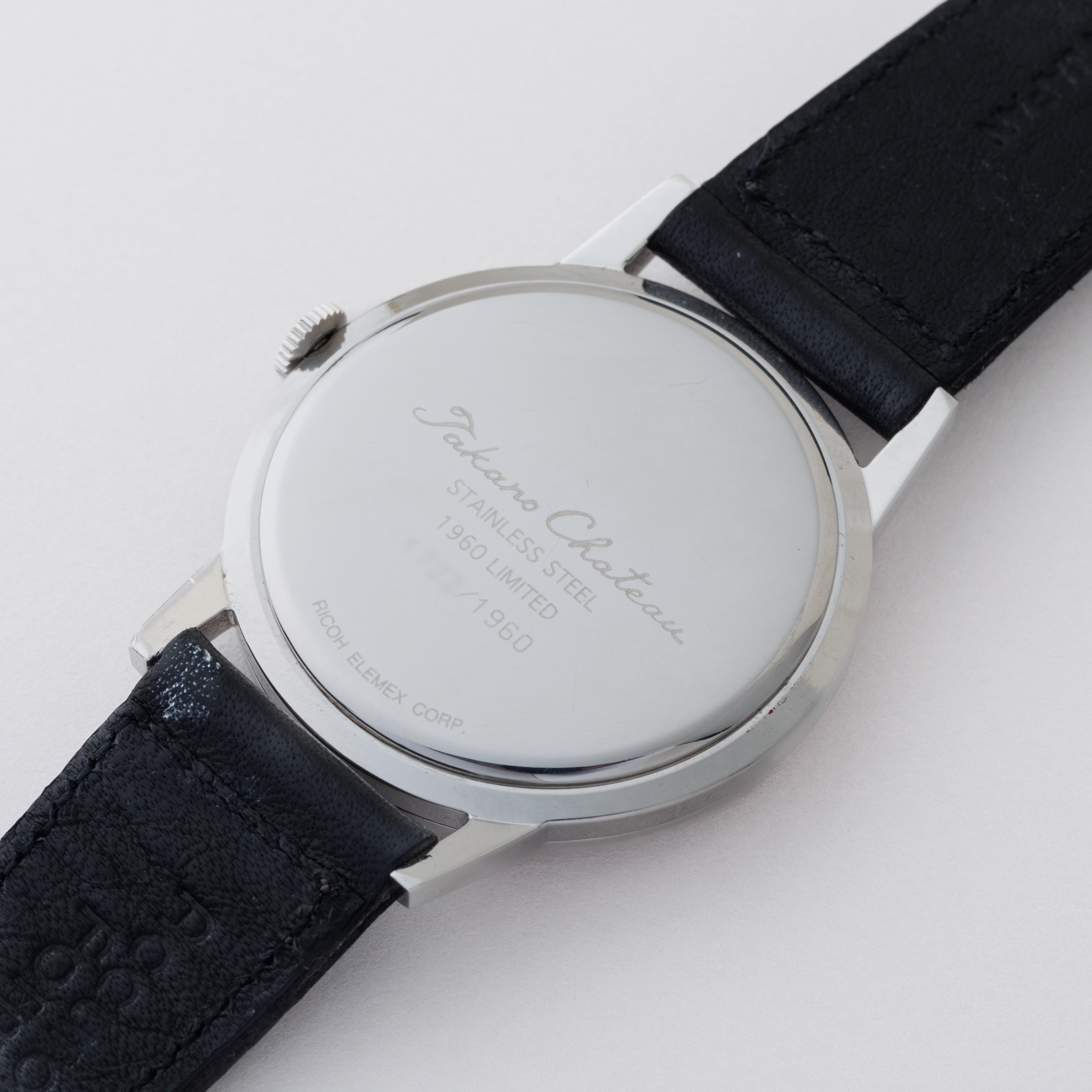 タカノ シャトー 手巻き 1998年製 復刻 純正尾錠付き