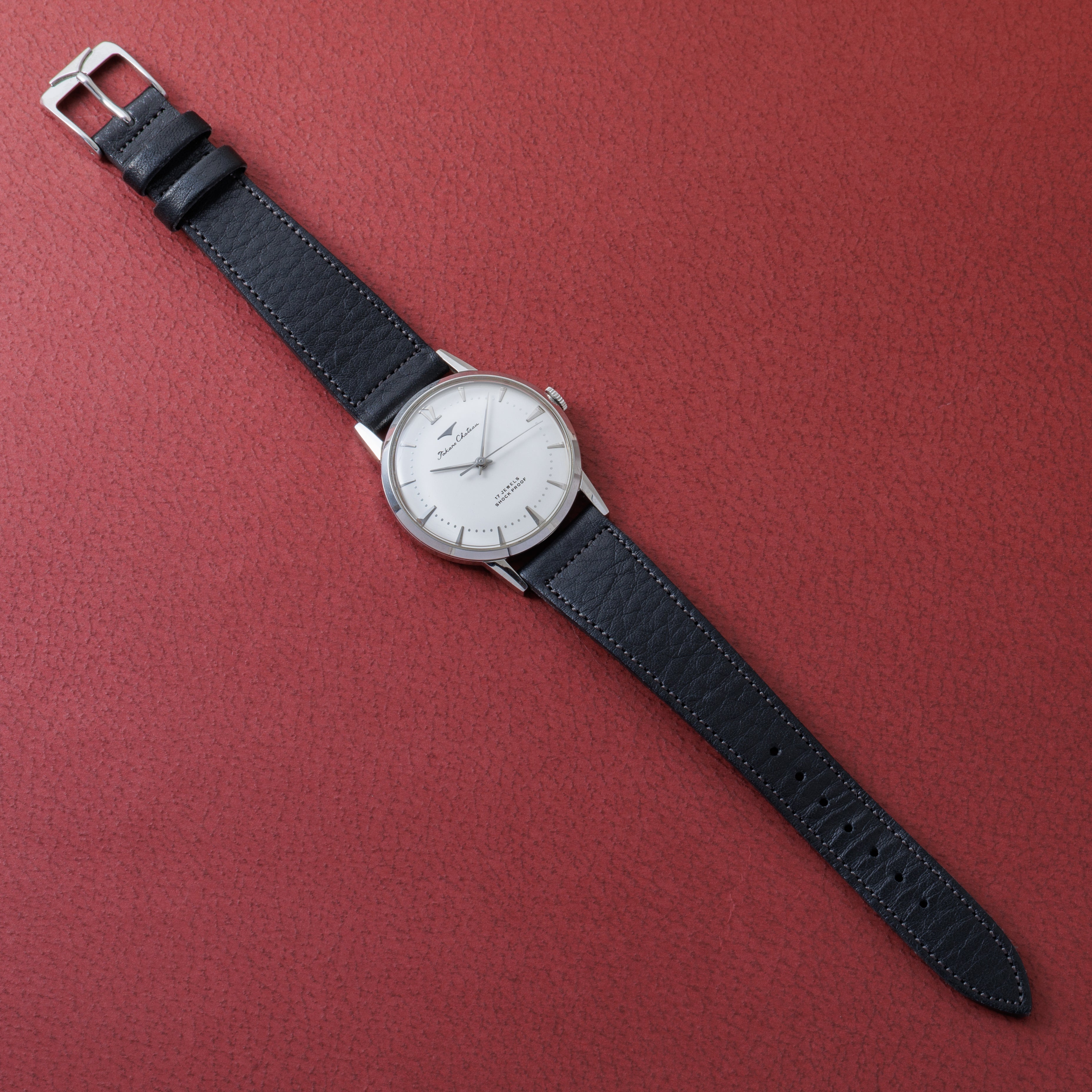 タカノ シャトー 手巻き 1998年製 復刻 純正尾錠付き