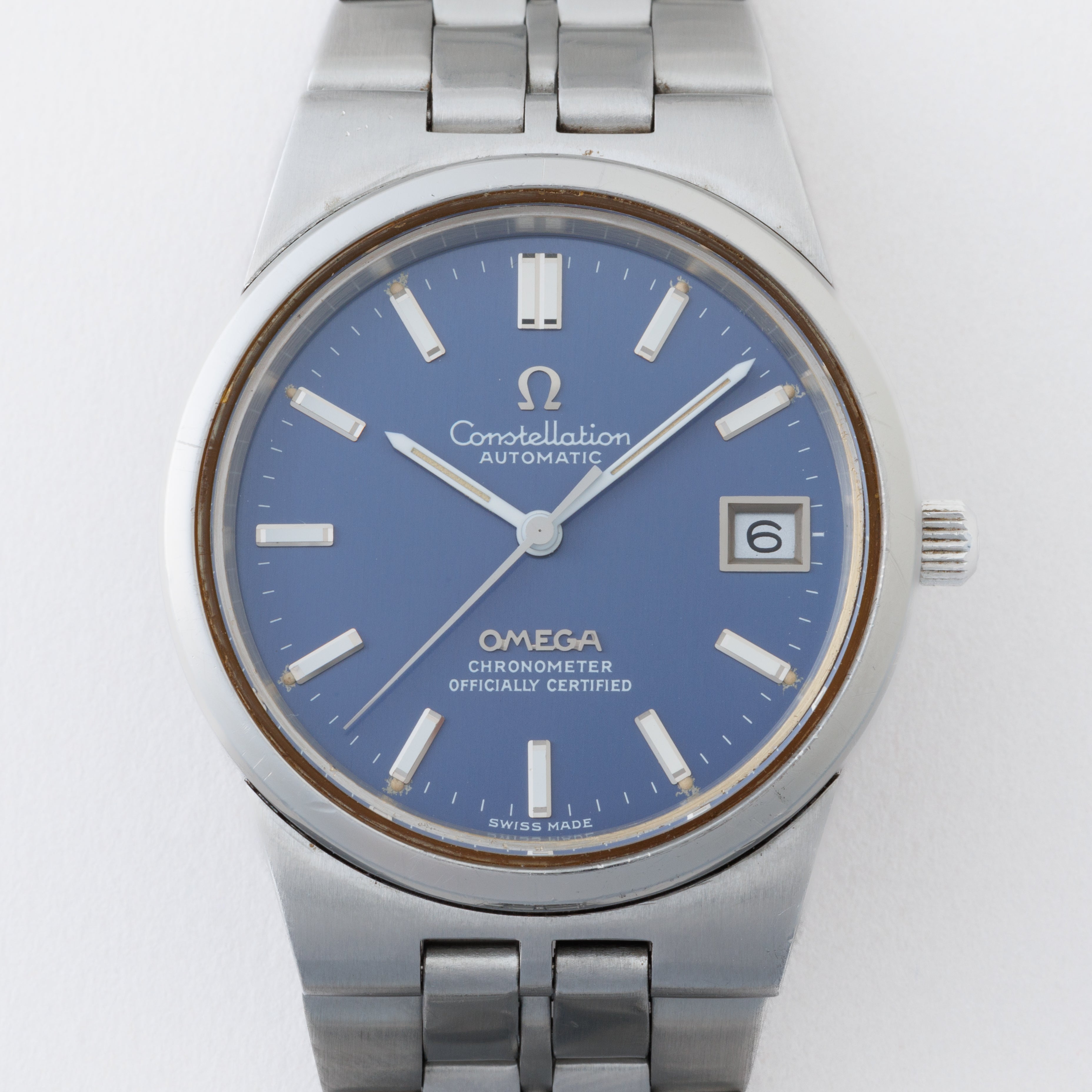 オメガ コンステレーション インテグレート 1971年製 Ref.168.0055 ハイビート自動巻き