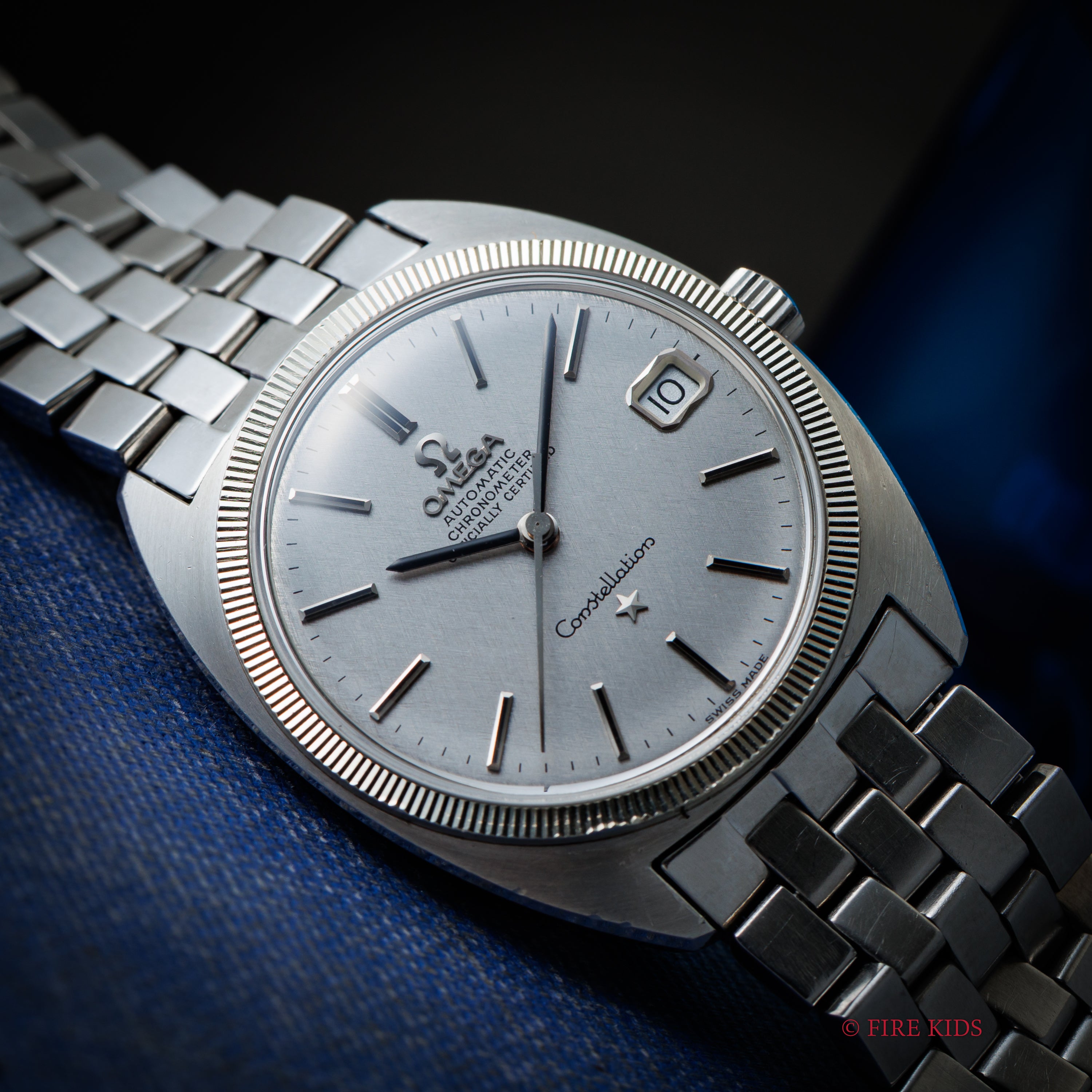 オメガ コンステレーション 1969年製 クロノメーター ジェンタ 前期 コインエッジベゼル ブレス付き