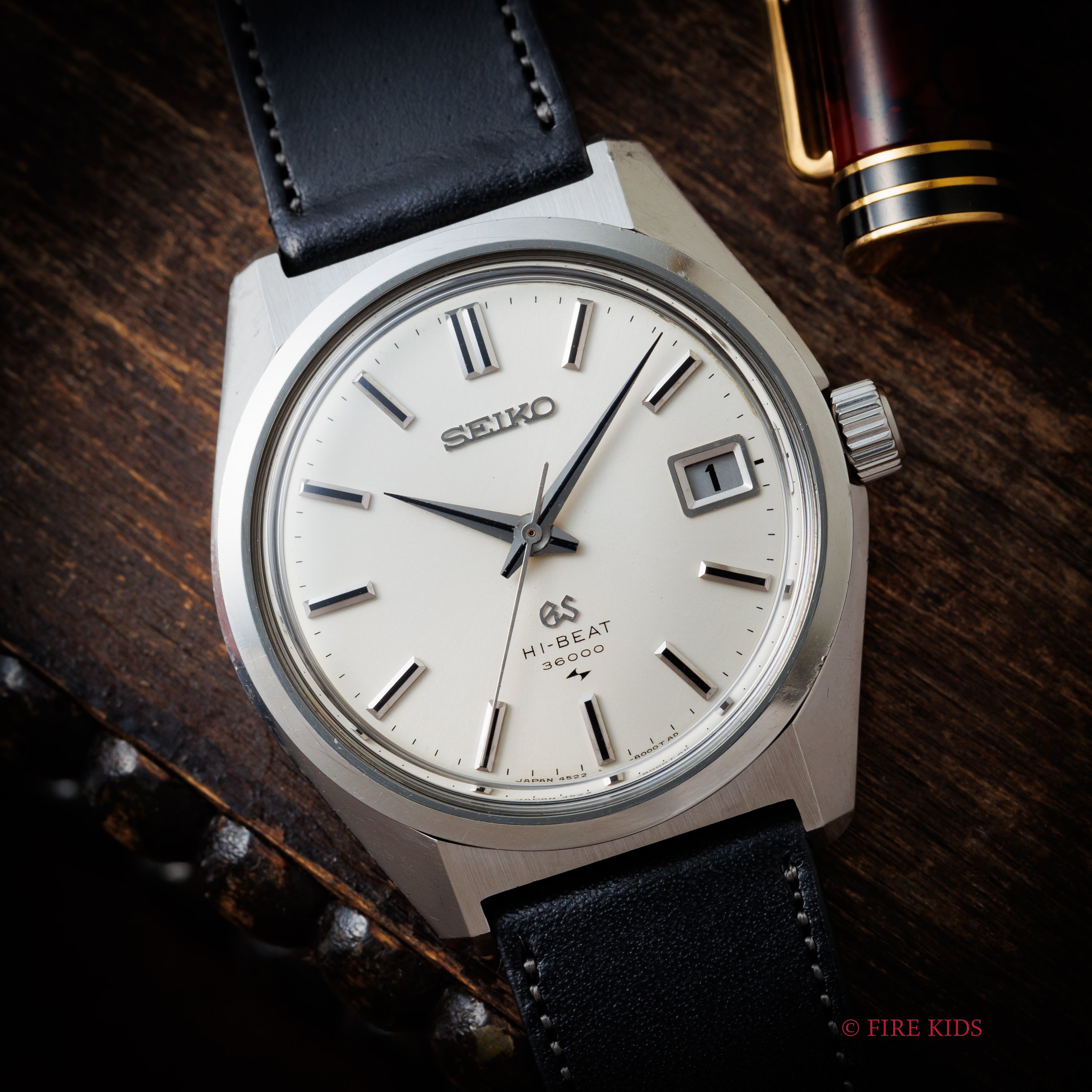 グランドセイコー1969年製 10振動手巻き 45GS Ref.4522-8000 ハイビート セイコースタイルケース