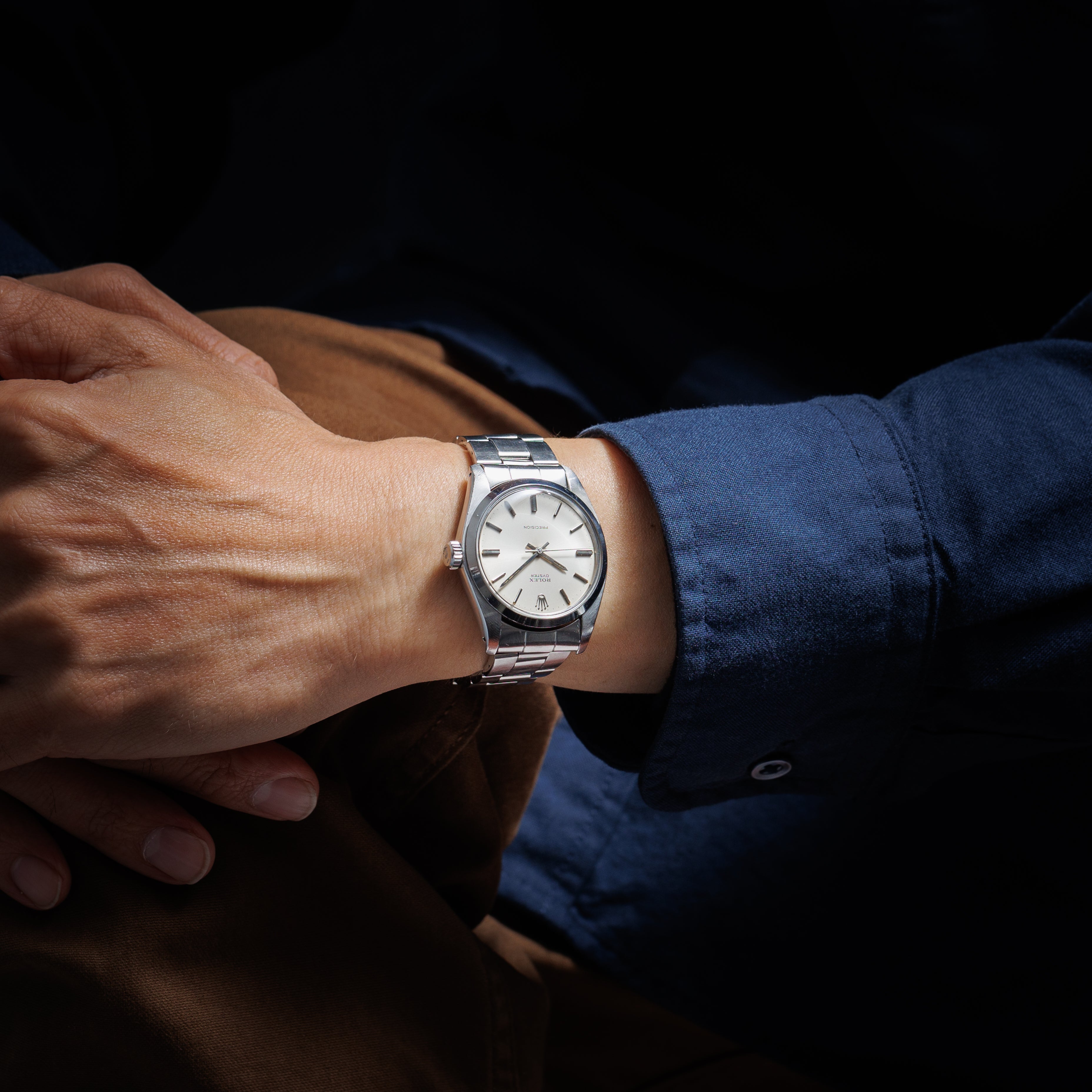 ロレックス オイスター 1974年製 Ref.6426 シルバーダイヤル