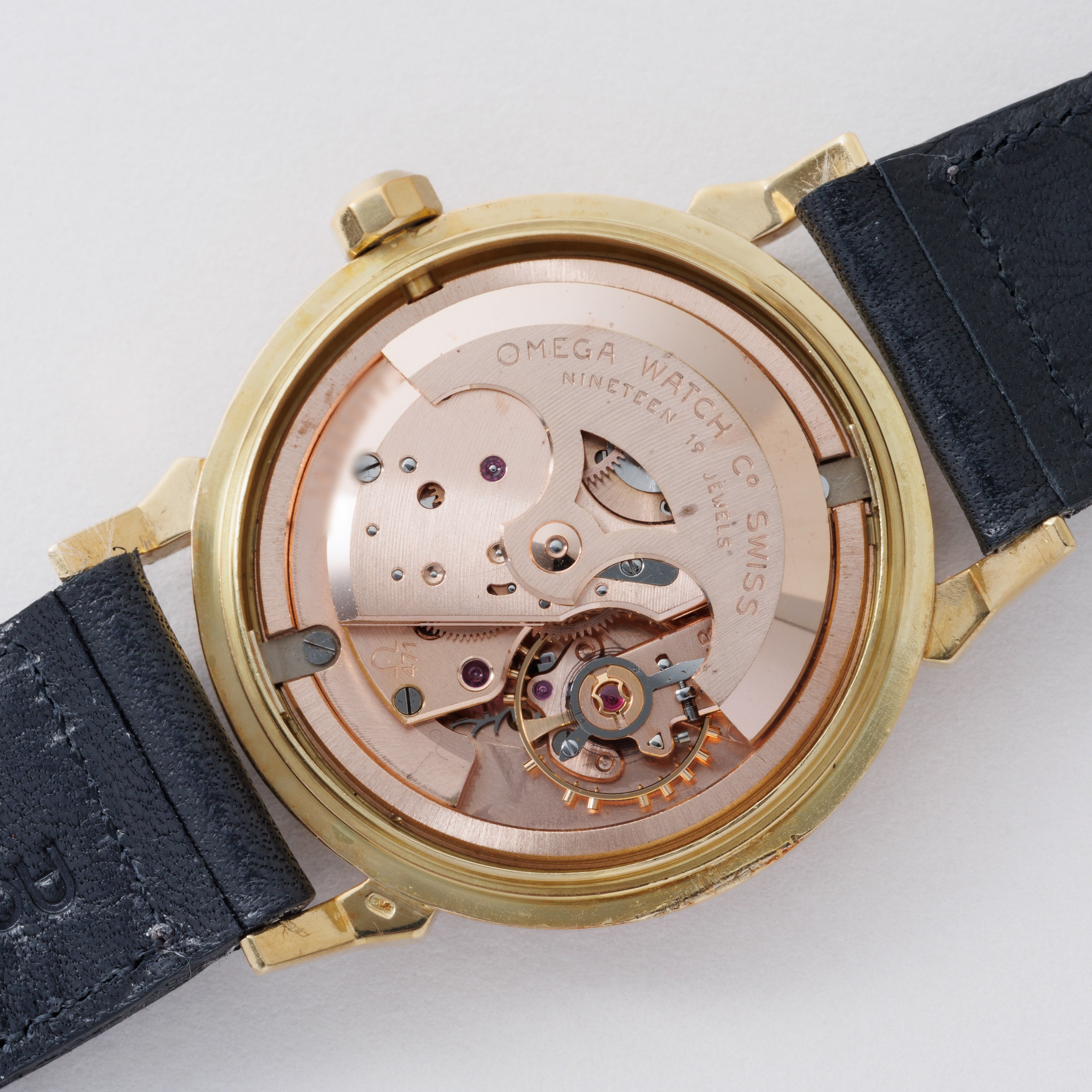 オメガ シーマスター XVI プロトタイプ 1956年製 Ref.2850SC メルボルンオリンピック 18金イエローゴールド