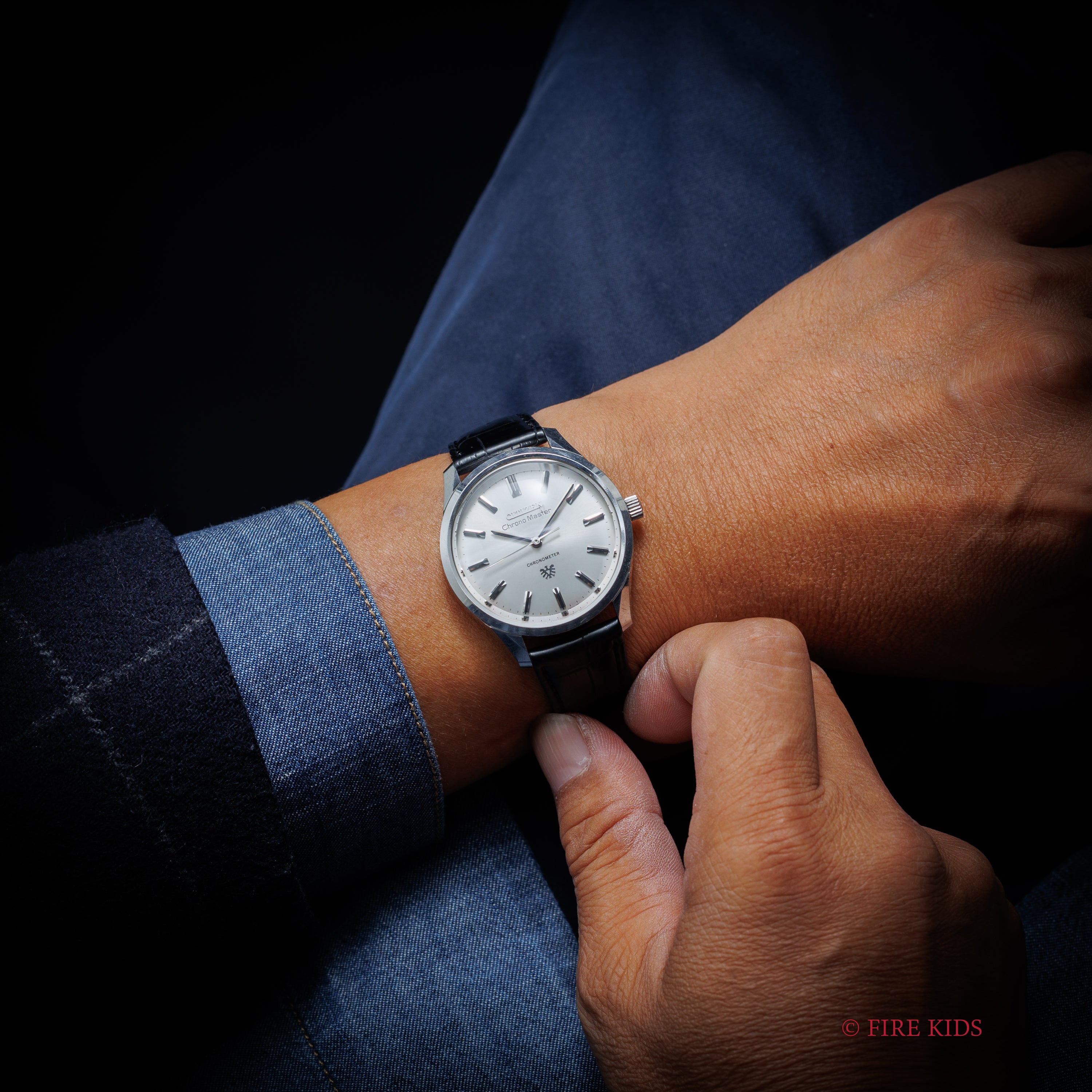 シチズン クロノマスター クロノメーター 1969年製 Ref.4-020171 Y ノンデイト手巻き 鷲メダル