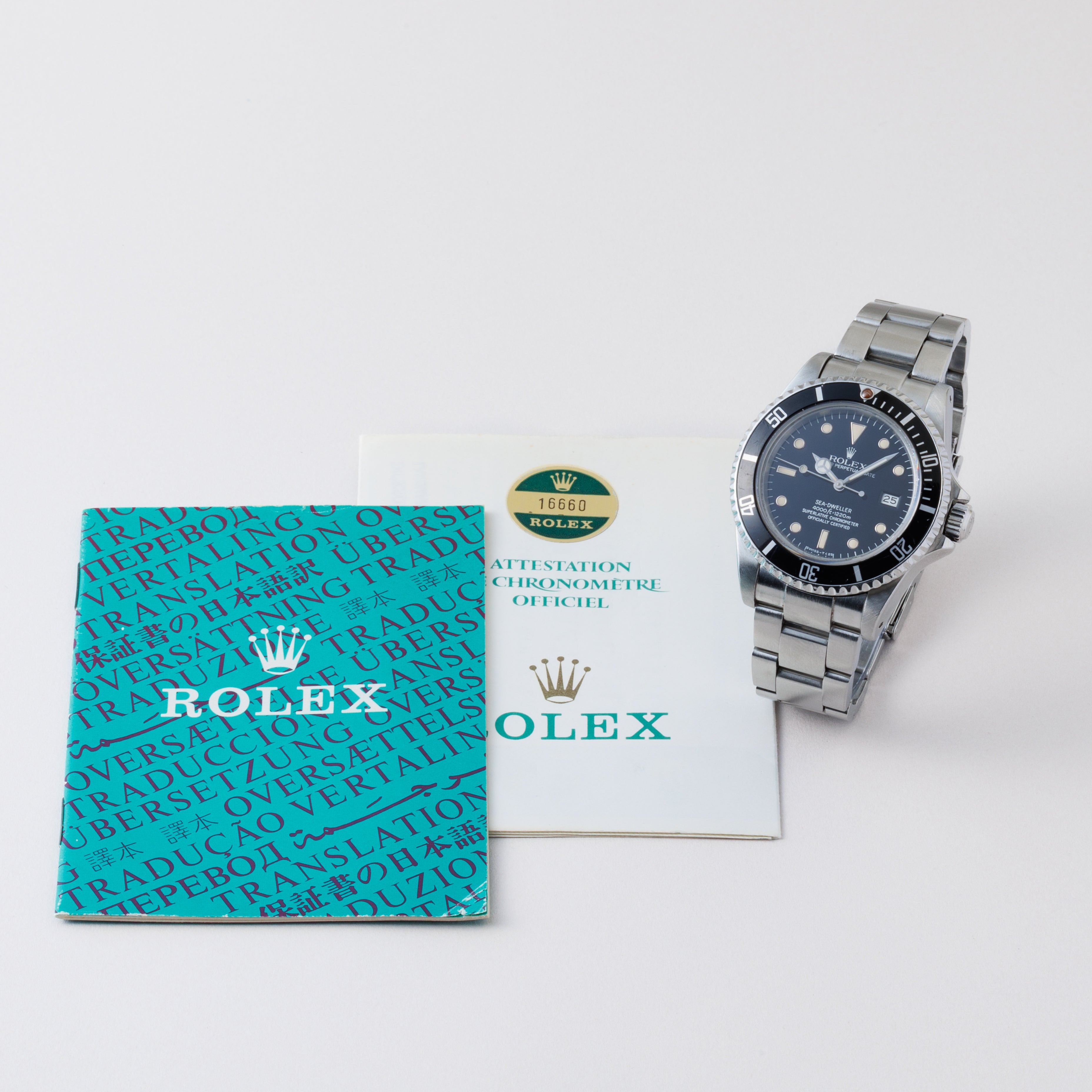 ロレックス シードゥエラー 1984年製 Ref.16660 トリプルシックス