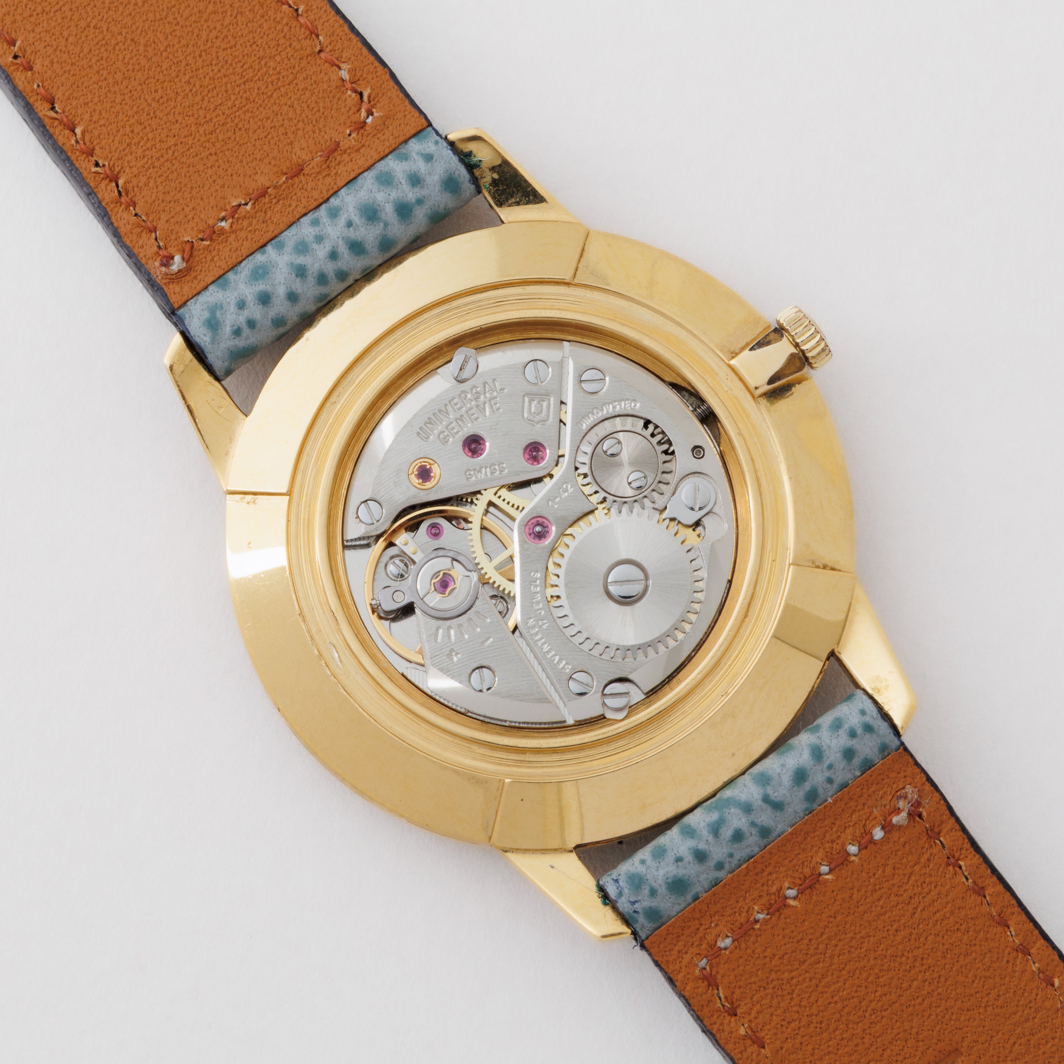 ユニバーサル・ジュネーブ アルテッセ ブラウングラデ―ション 手巻き 1970年代製 金張り Ref.542101 Cal.1-42