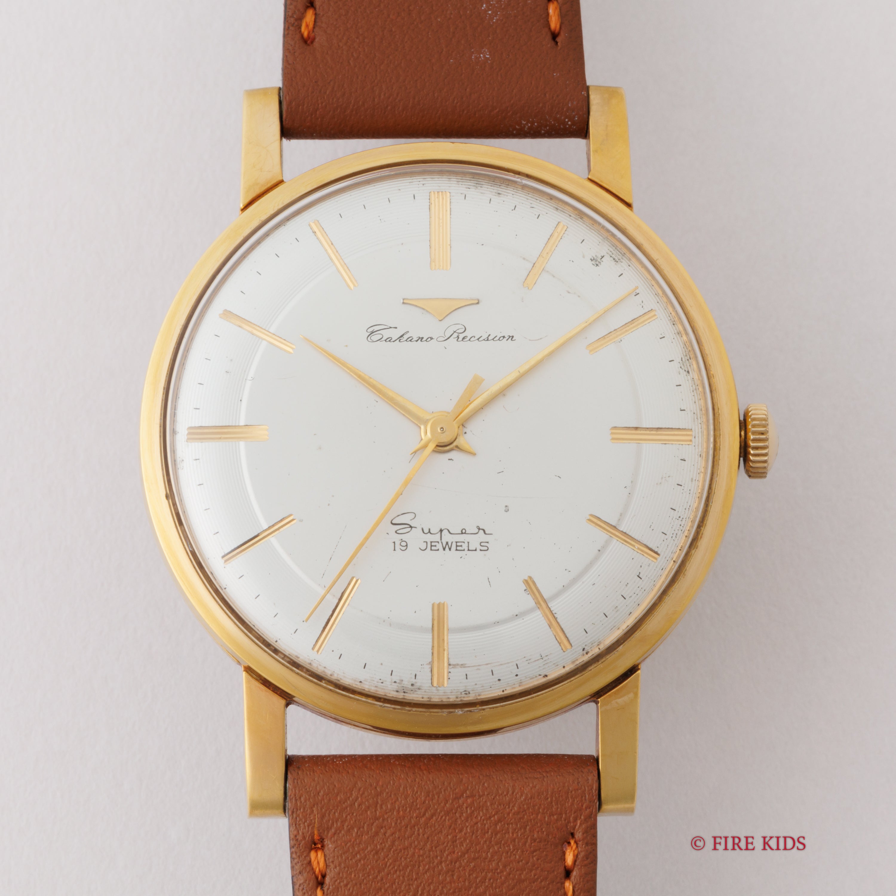 タカノ プレシジョン スーパー 1950年代製 手巻き 金張りケース