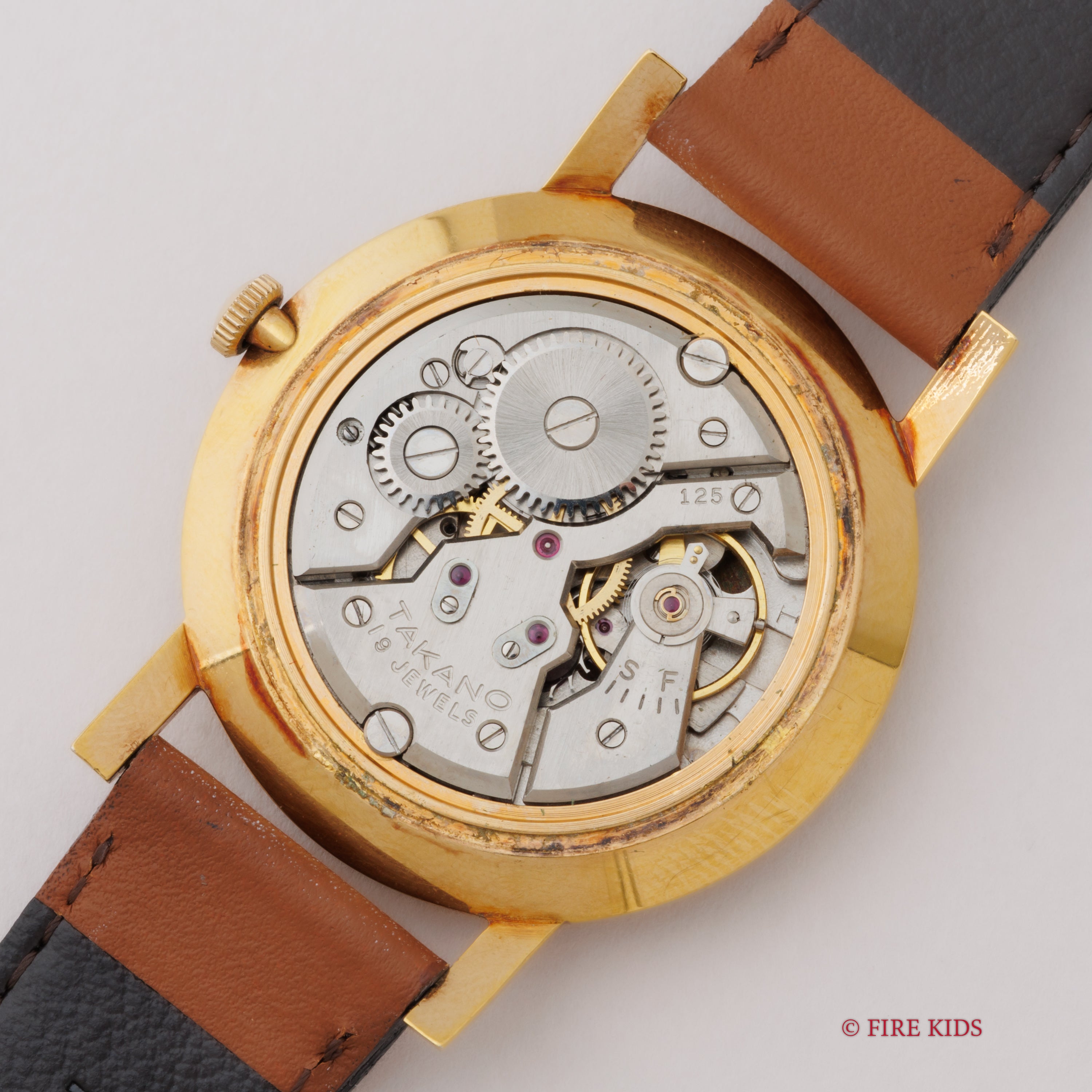 タカノ プレシジョン スーパー 1950年代製 手巻き 金張りケース