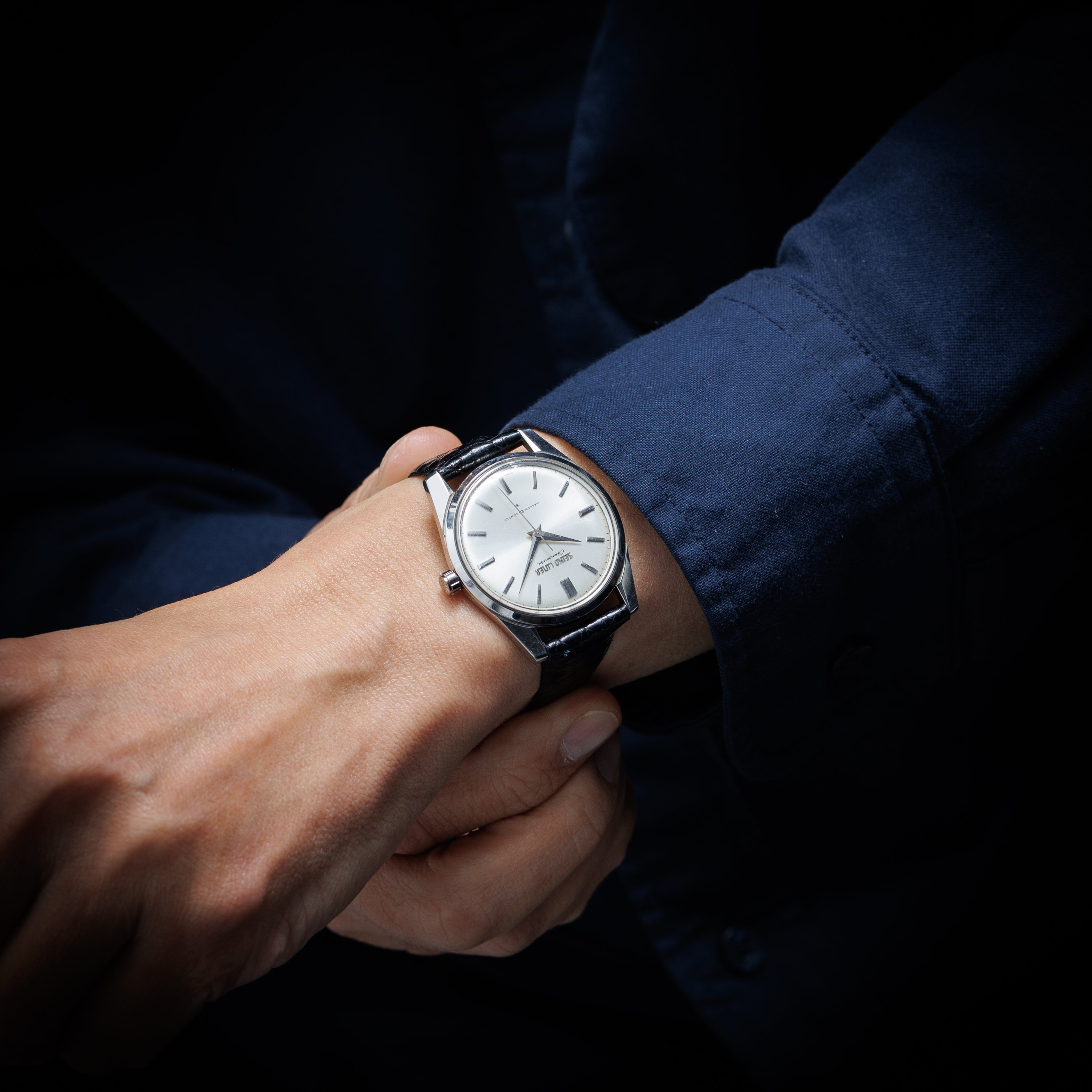 セイコー ライナー クロノメーター 1964年製 Ref.46999  箱、取説付 未使用品