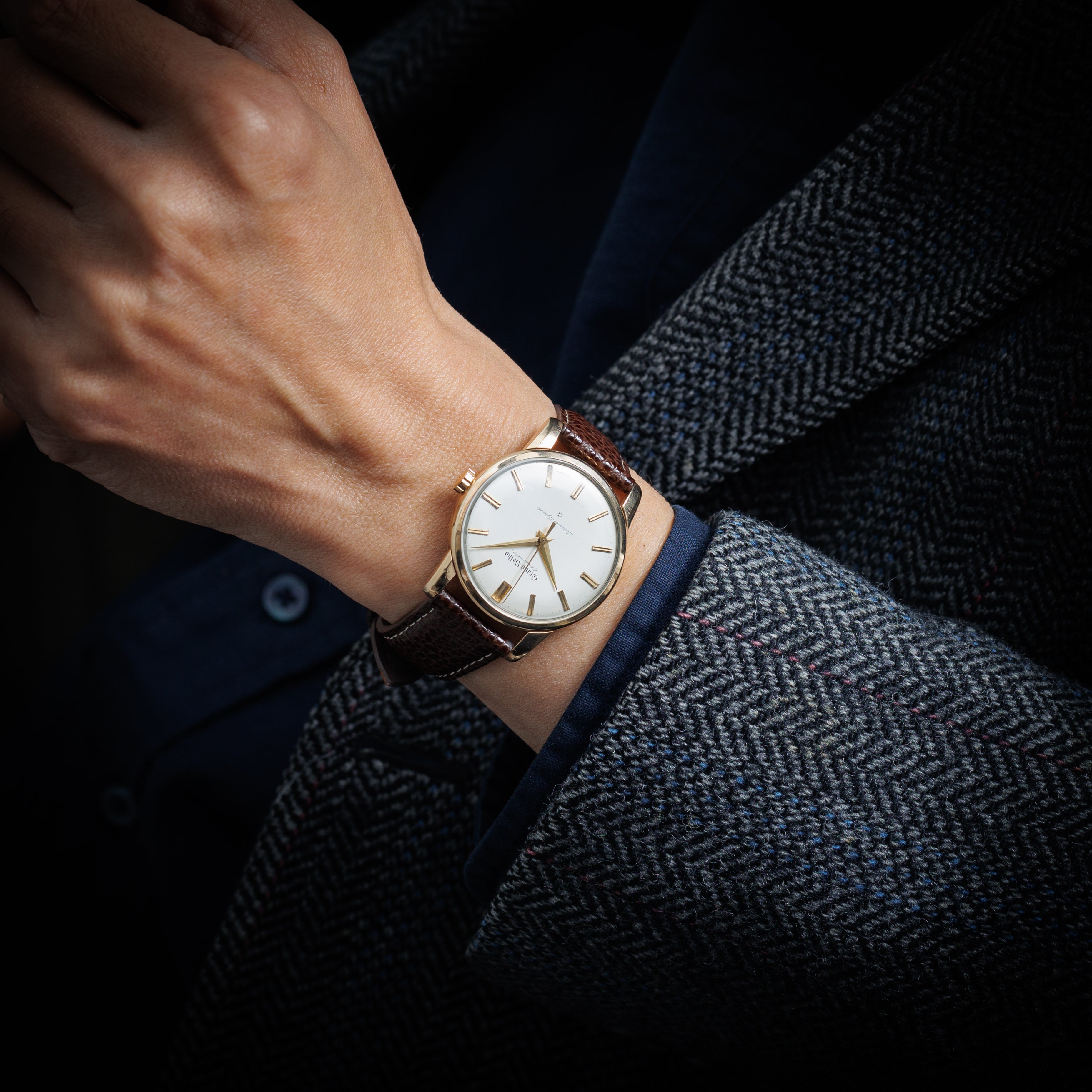 グランドセイコーファーストモデル 1960年製 最初期プリントロゴ J14070GS