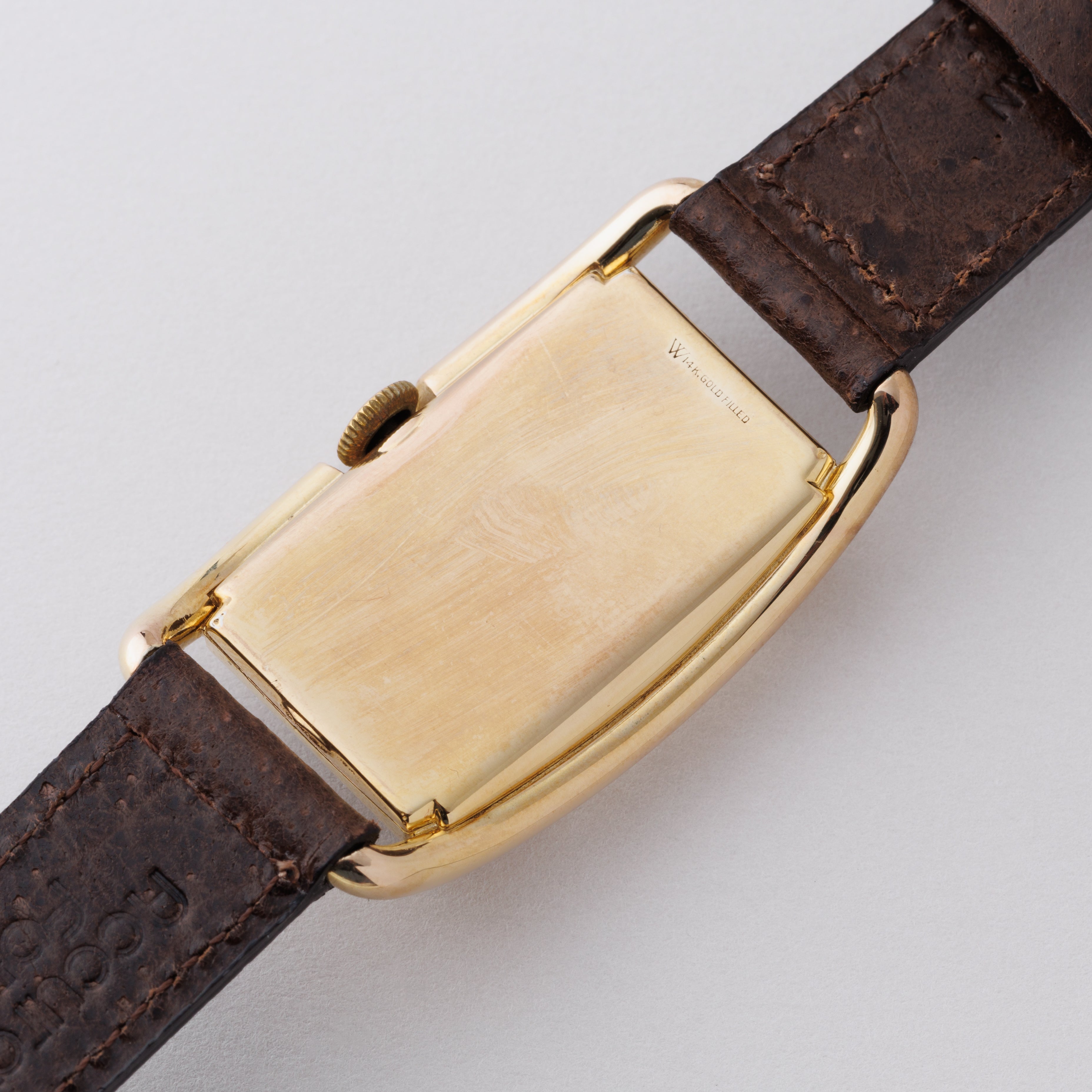 ハミルトン 角型 14金張り 1940年代製 手巻き Cal.982