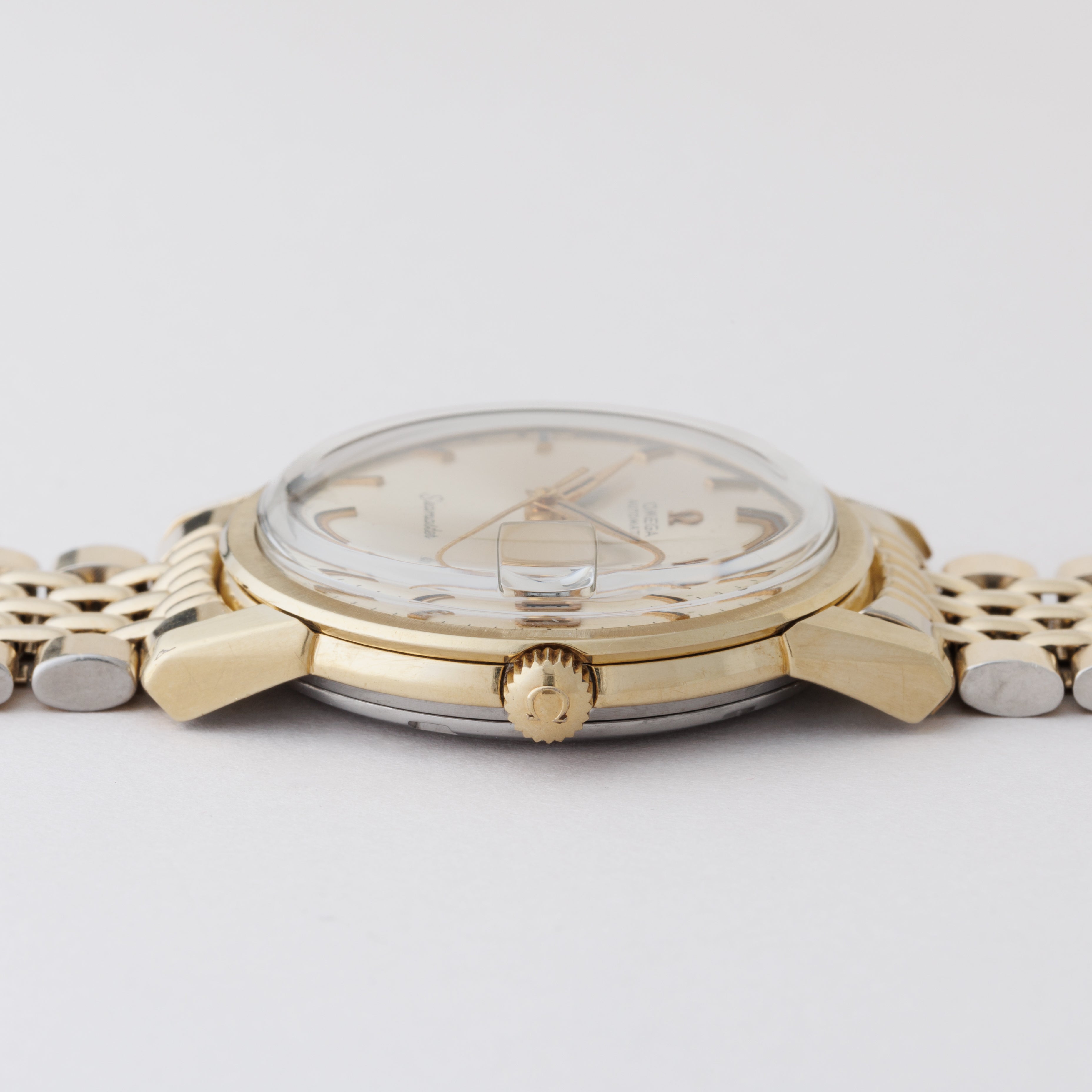 オメガ シーマスター 1968年製 Ref.166.003SP 金張り ブレス付き