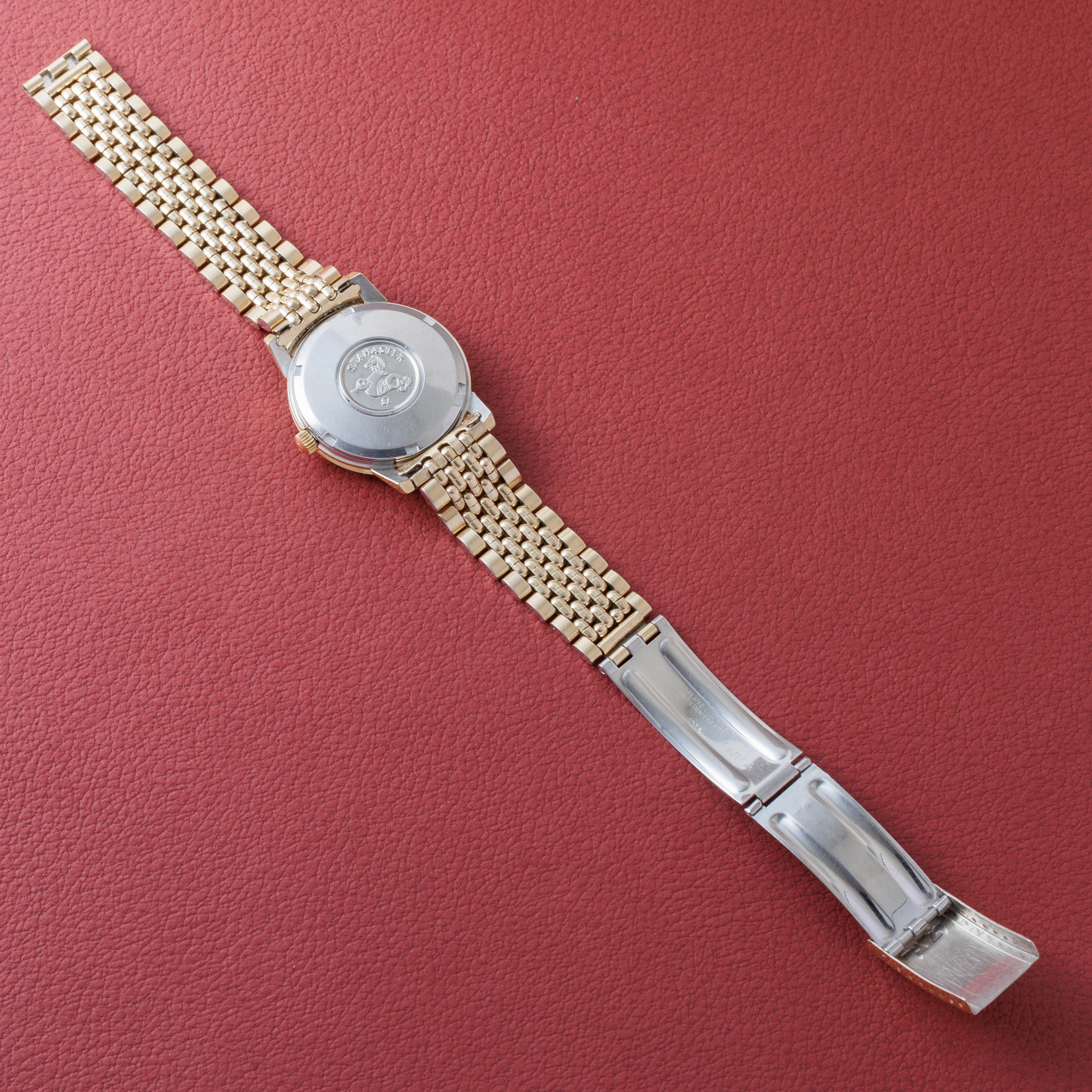 オメガ シーマスター 1968年製 Ref.166.003SP 金張り ブレス付き