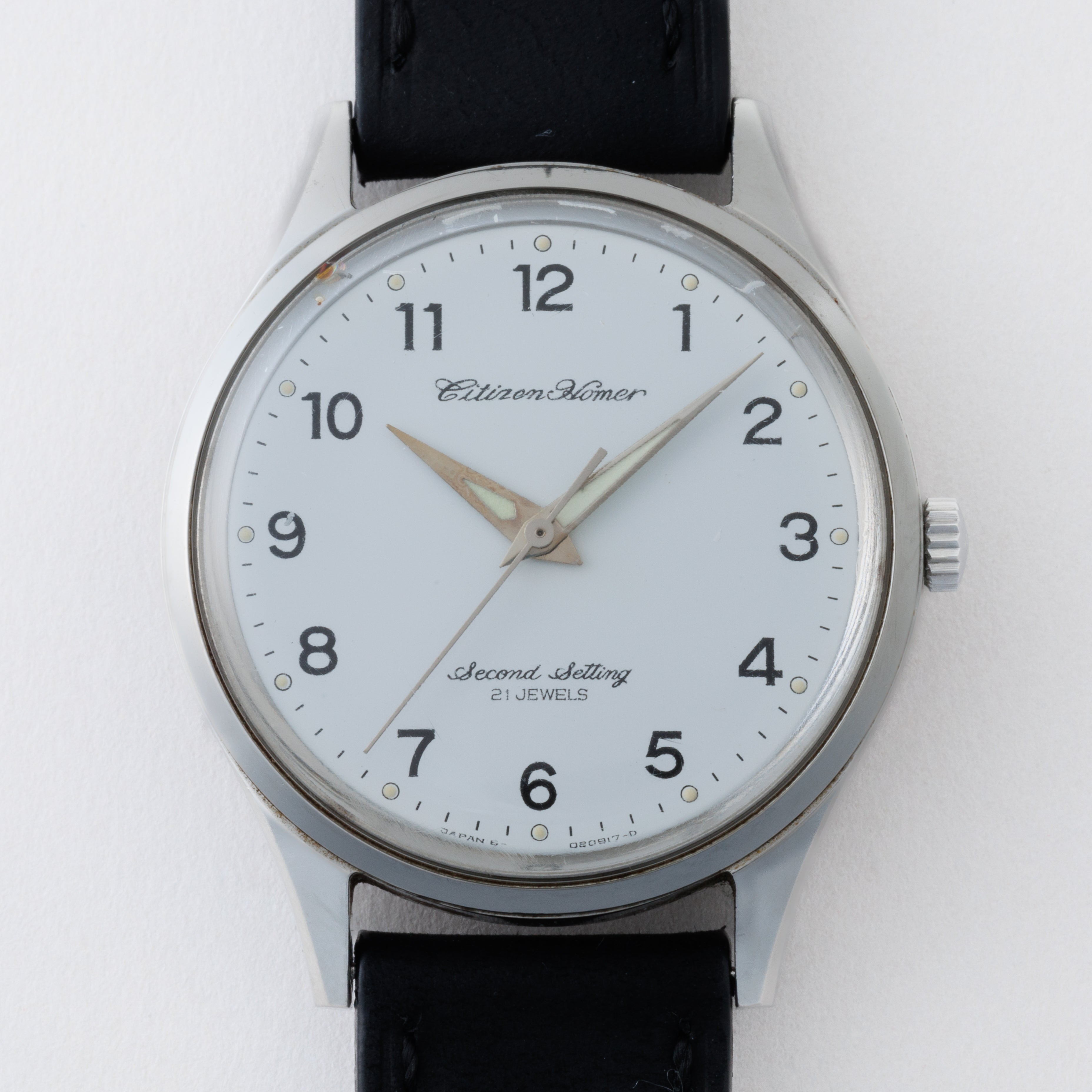 シチズン ホーマー 国鉄(中自) 1974年製 手巻き 鉄道時計