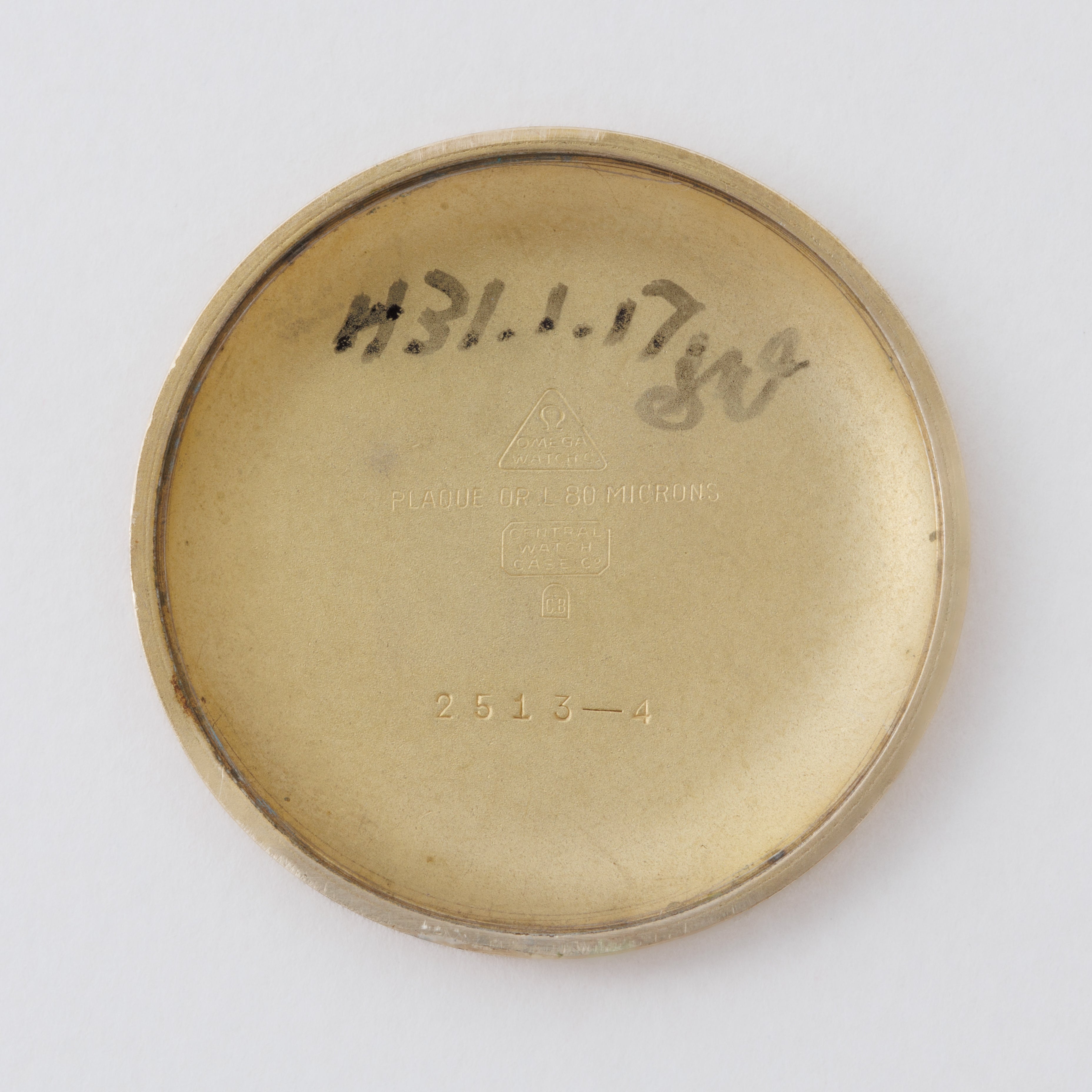 オメガ ラウンドケース 30mmキャリバー 手巻き 1950年製 GFケース Ref.2513-4 Cal.283