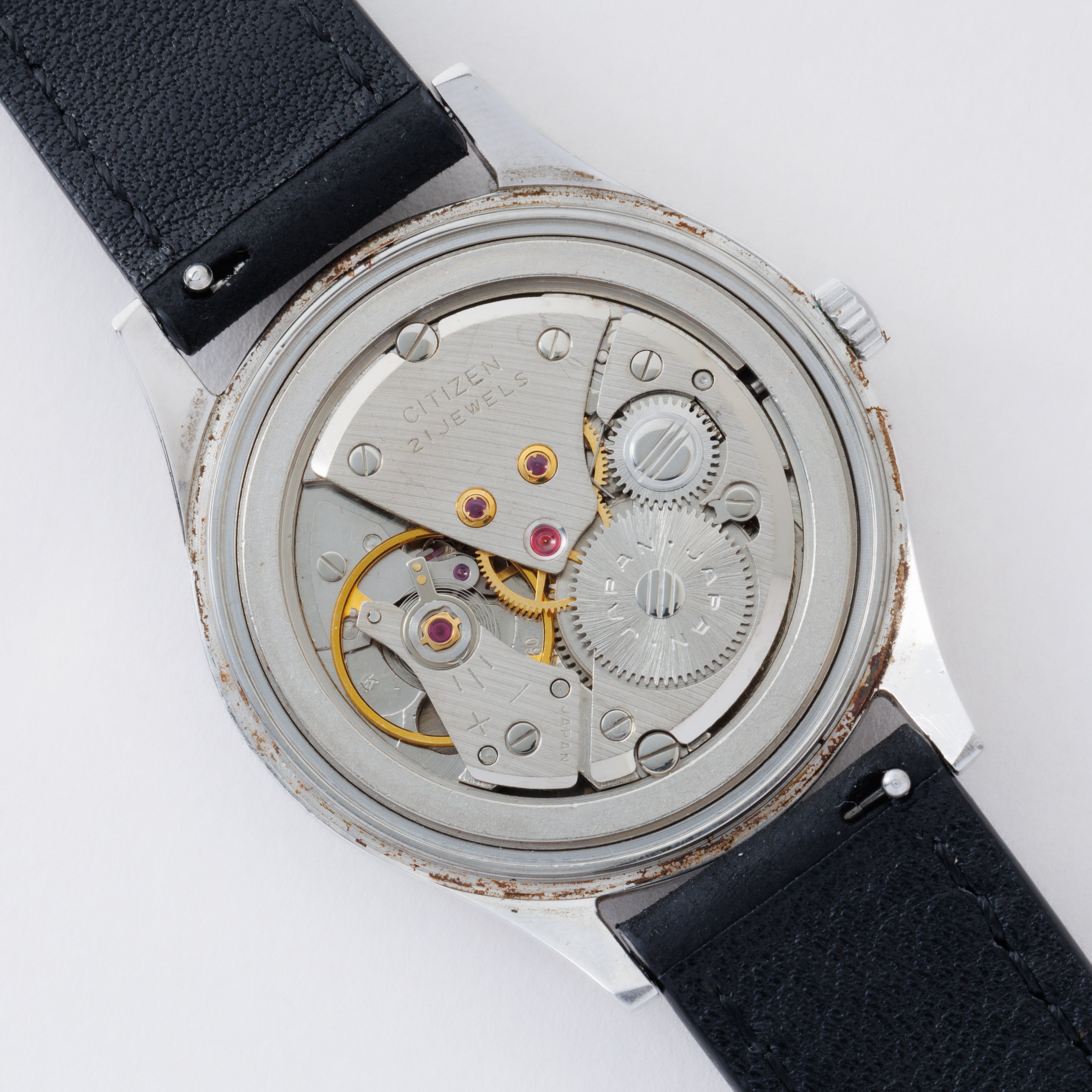 シチズン ホーマー 国鉄(中自) 1974年製 手巻き 鉄道時計