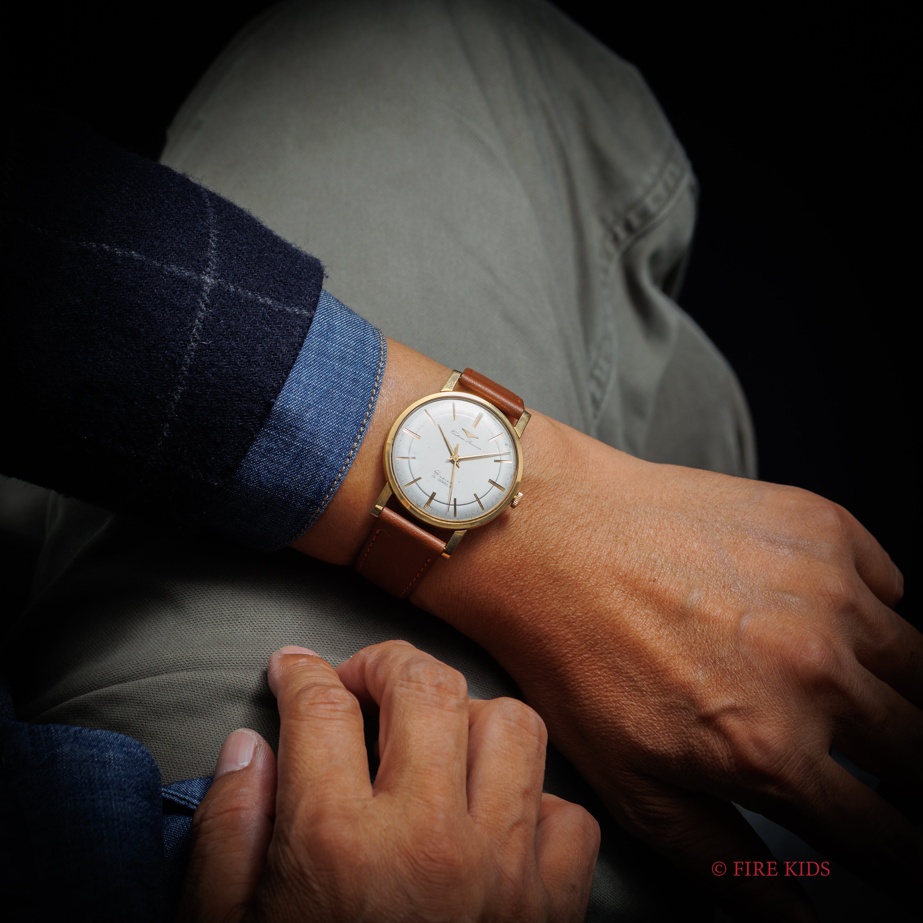 タカノ プレシジョン スーパー 1950年代製 手巻き 金張りケース