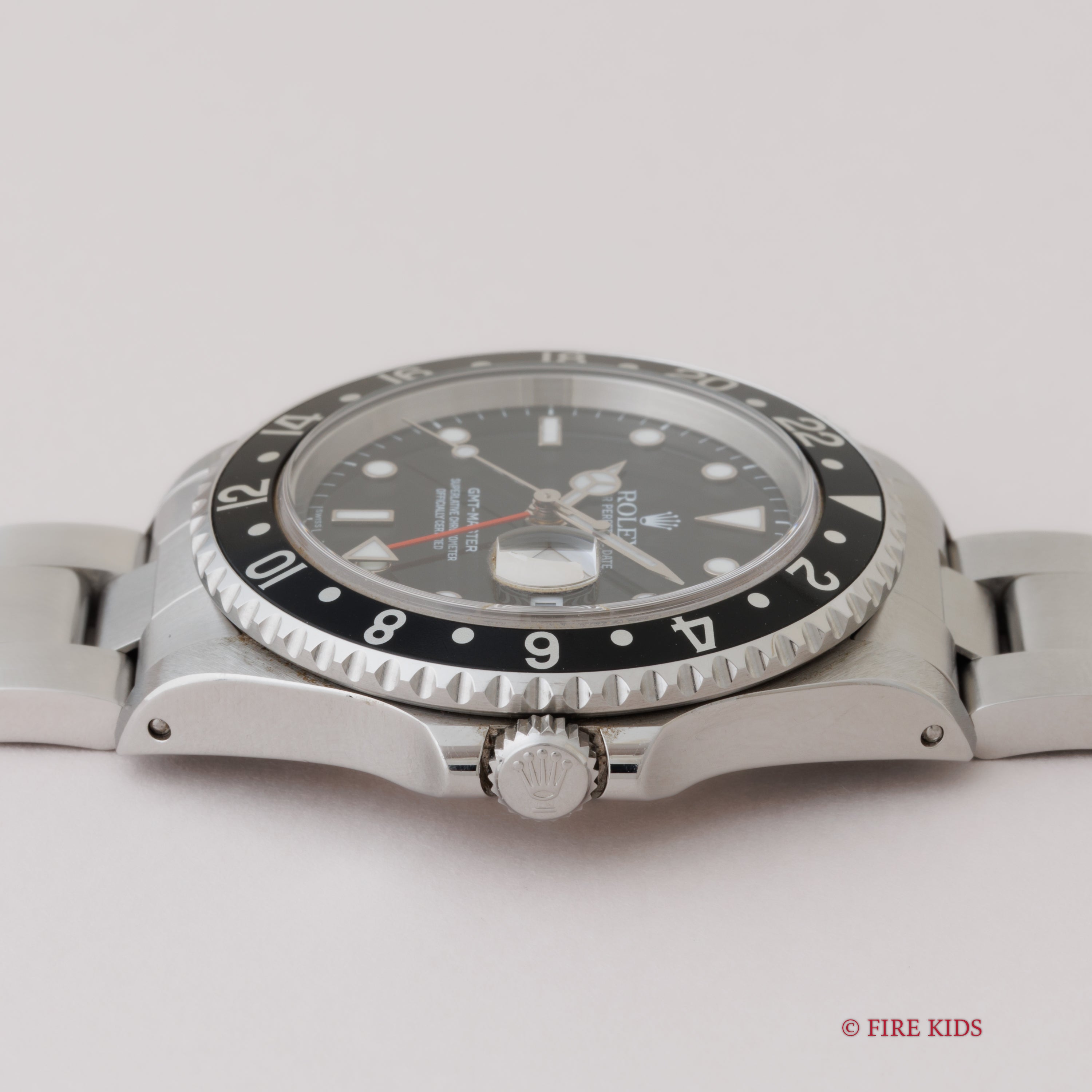 ロレックス GMTマスター 1999年製 Ref.16700 黒ベゼル 箱、ギャラ付き