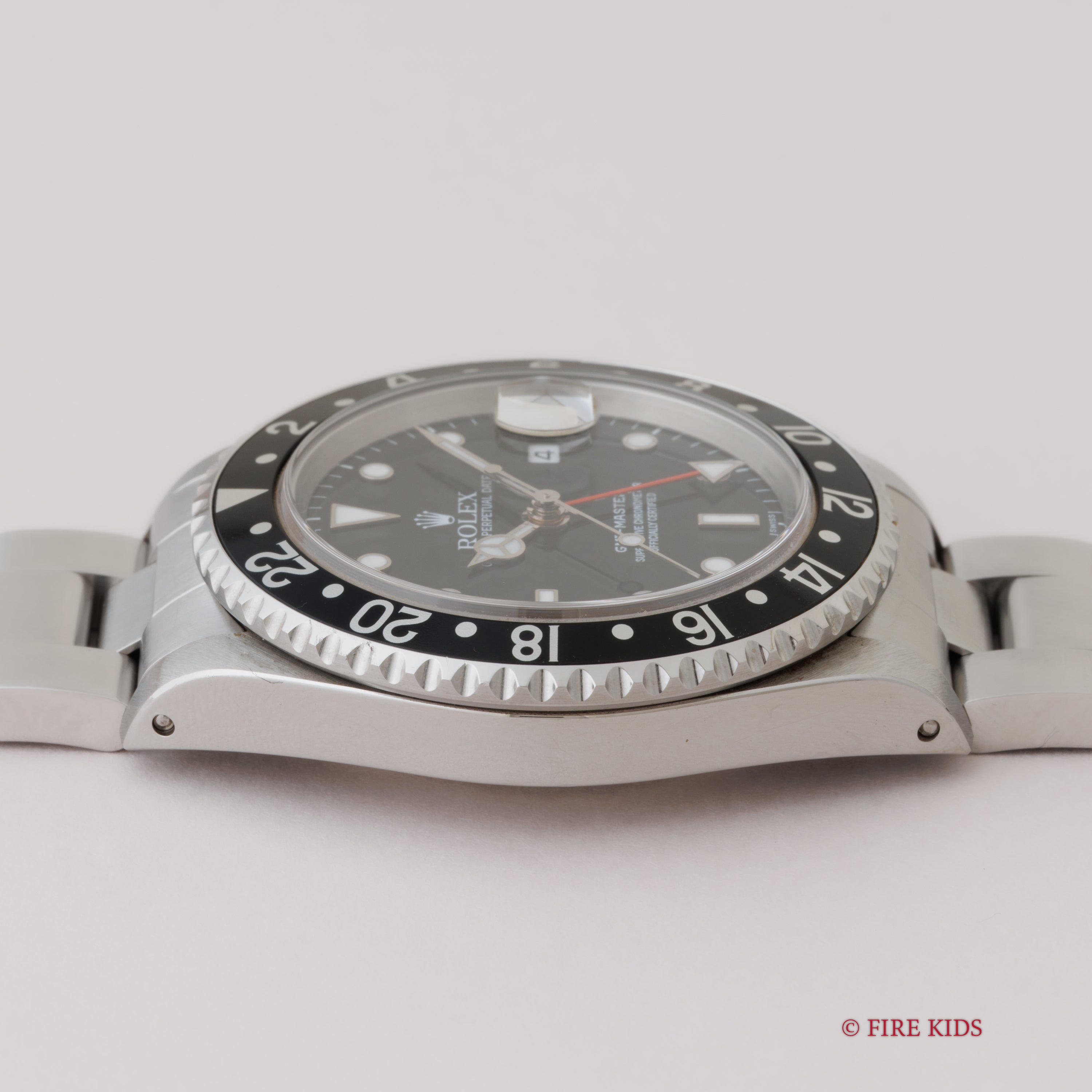 ロレックス GMTマスター 1999年製 Ref.16700 黒ベゼル 箱、ギャラ付き