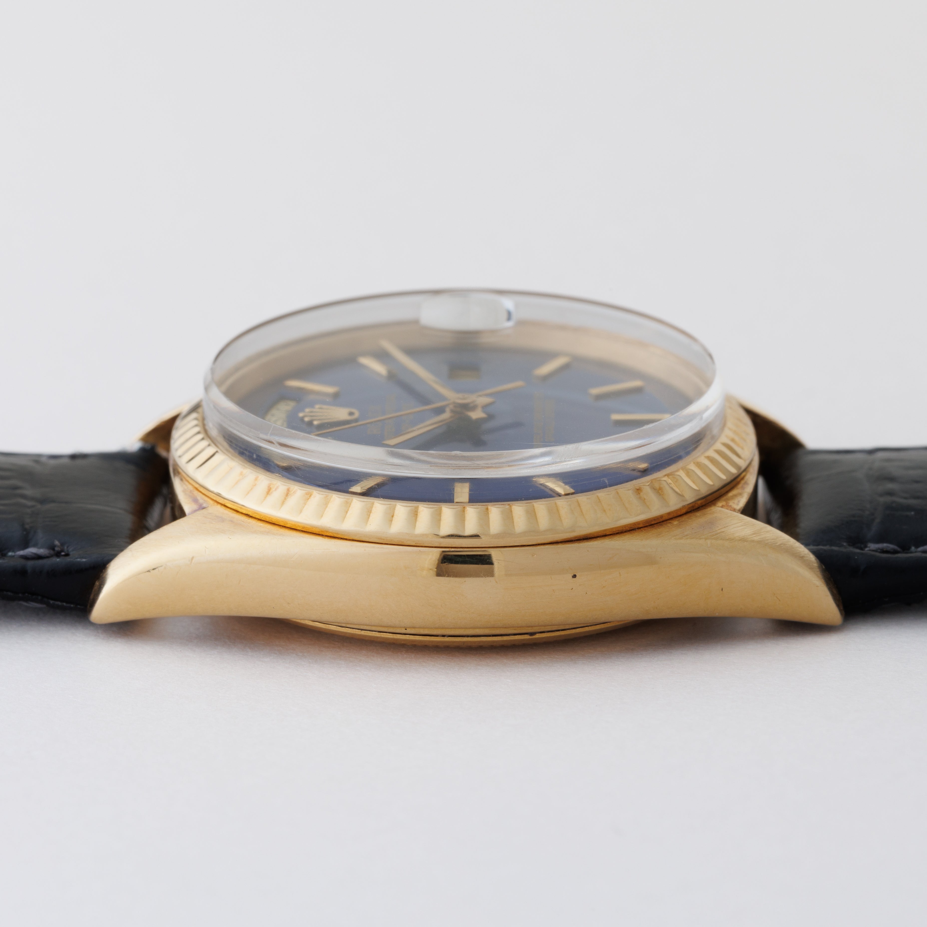 ロレックス デイデイト 1971年製 18金無垢 Ref.1803 ブルーダイヤル 箱付き