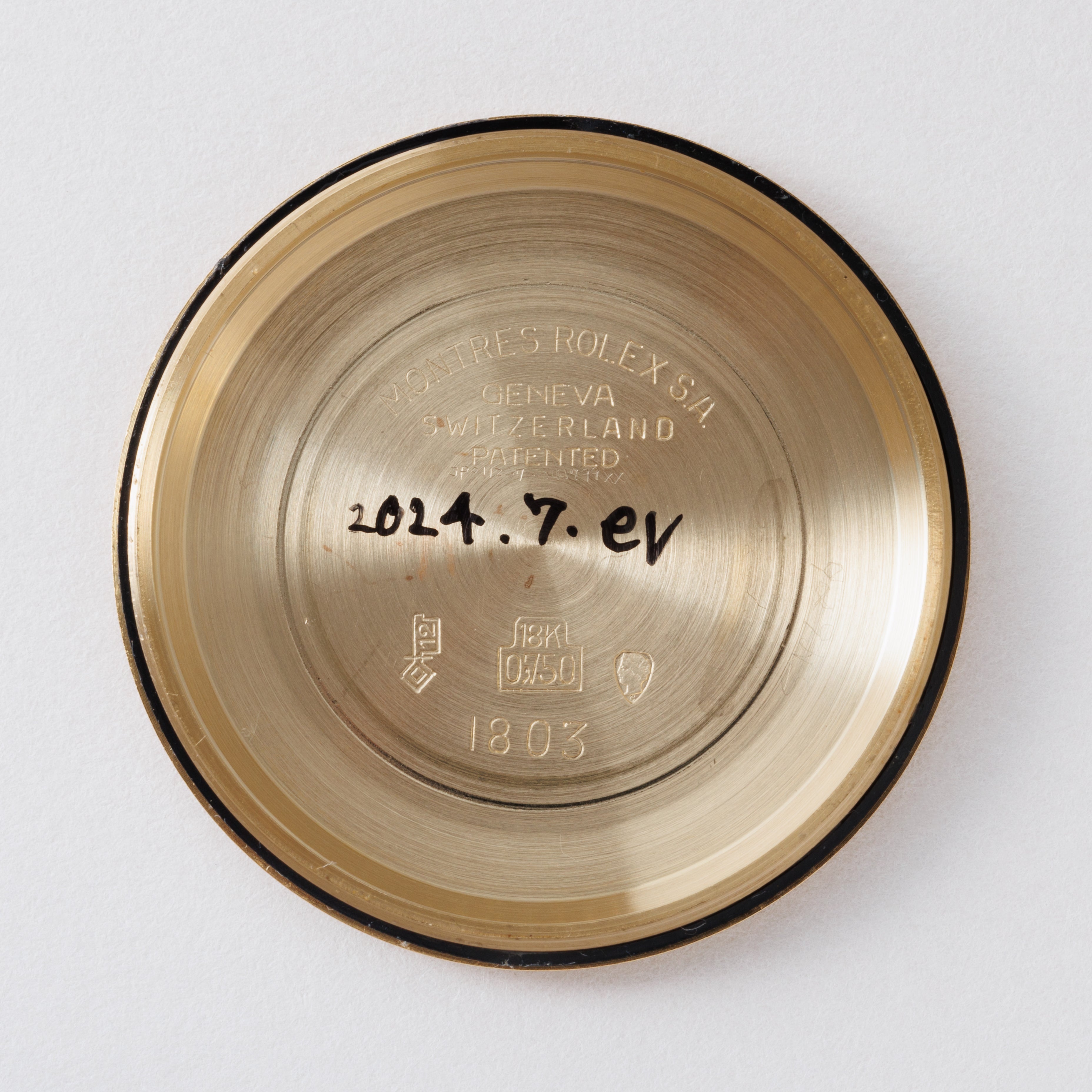 ロレックス デイデイト 1971年製 18金無垢 Ref.1803 ブルーダイヤル 箱付き