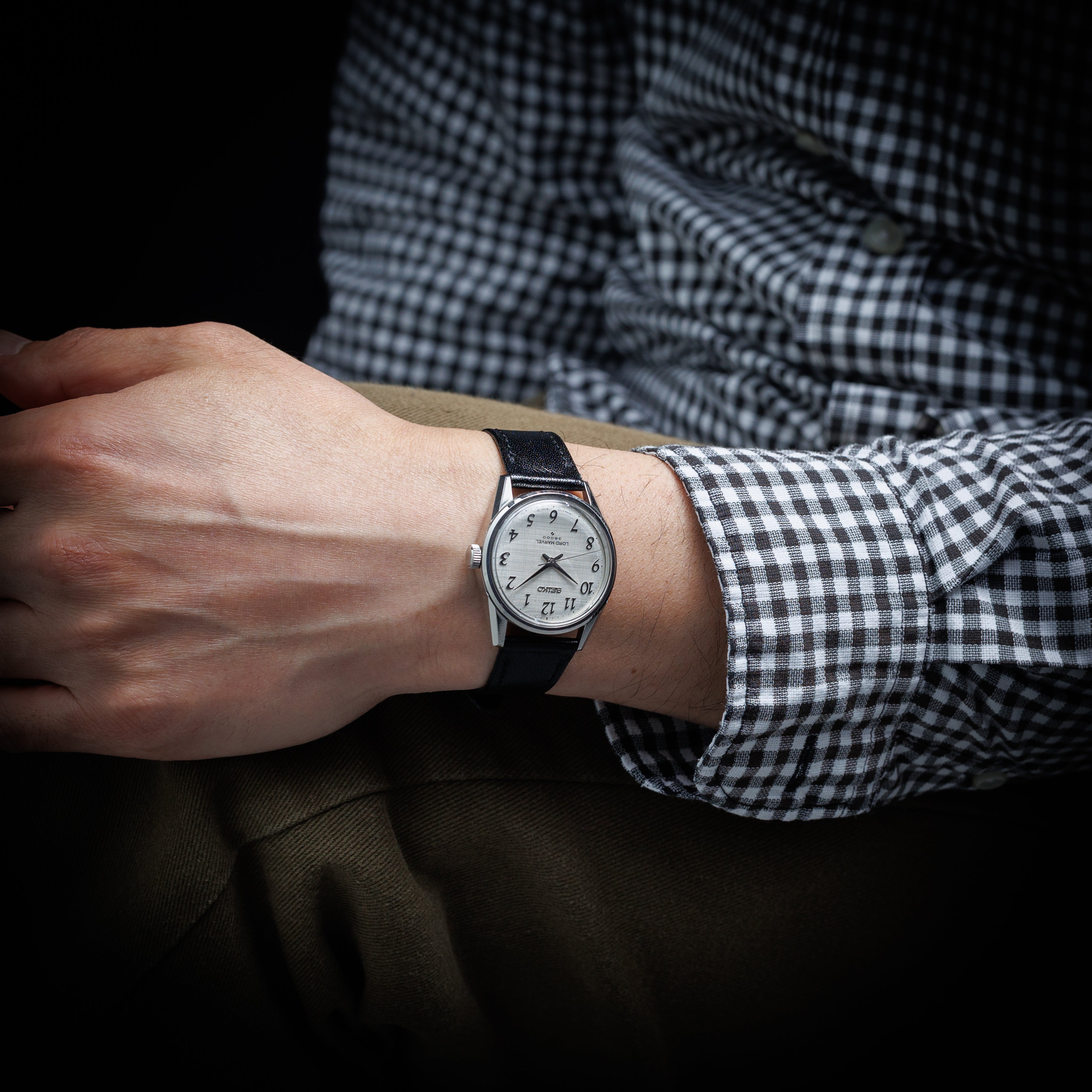 セイコー ロードマーベル36000 1968年製 アラビアダイアル 手巻き Ref.5740-8000 Cal.5740C