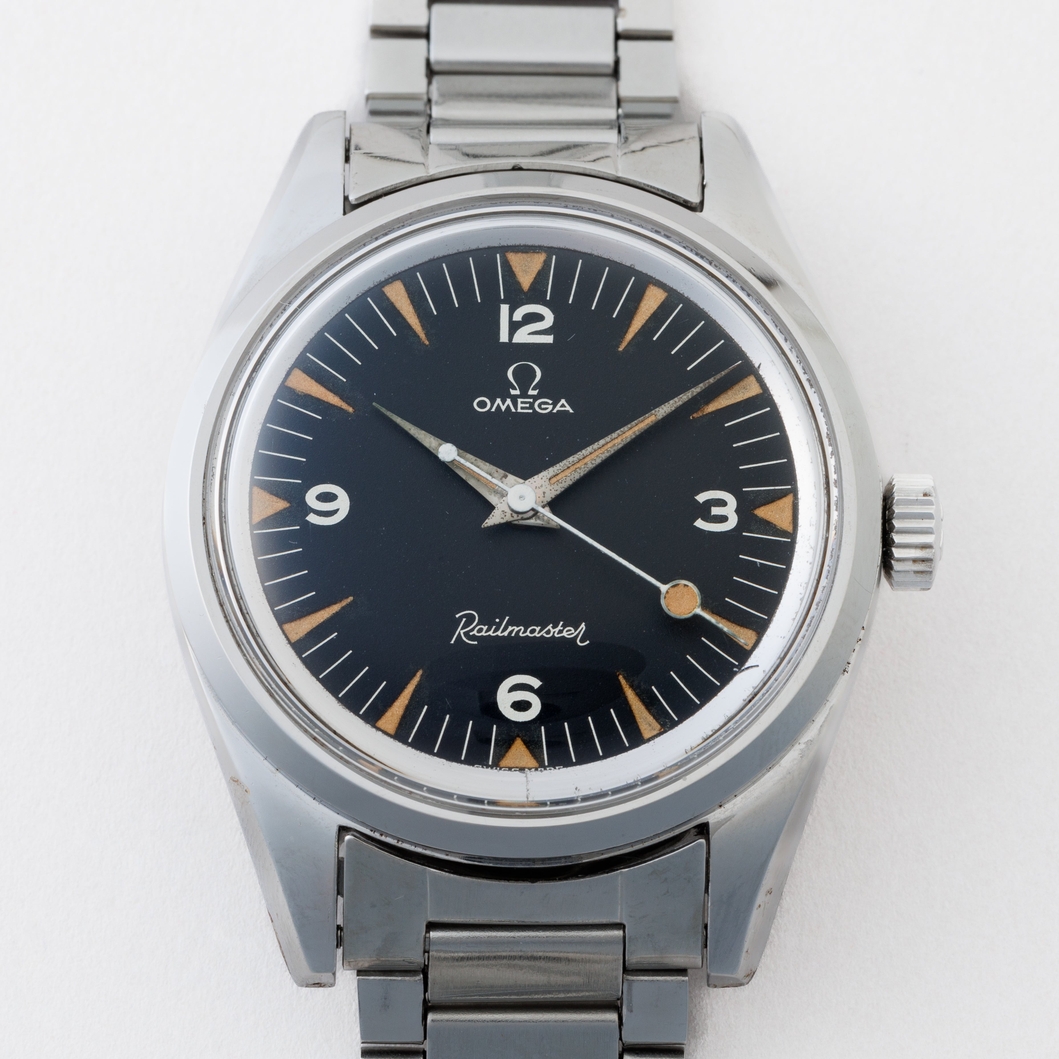 オメガ レイルマスター 1961年製 Ref.2914-6SC キャタピラブレス