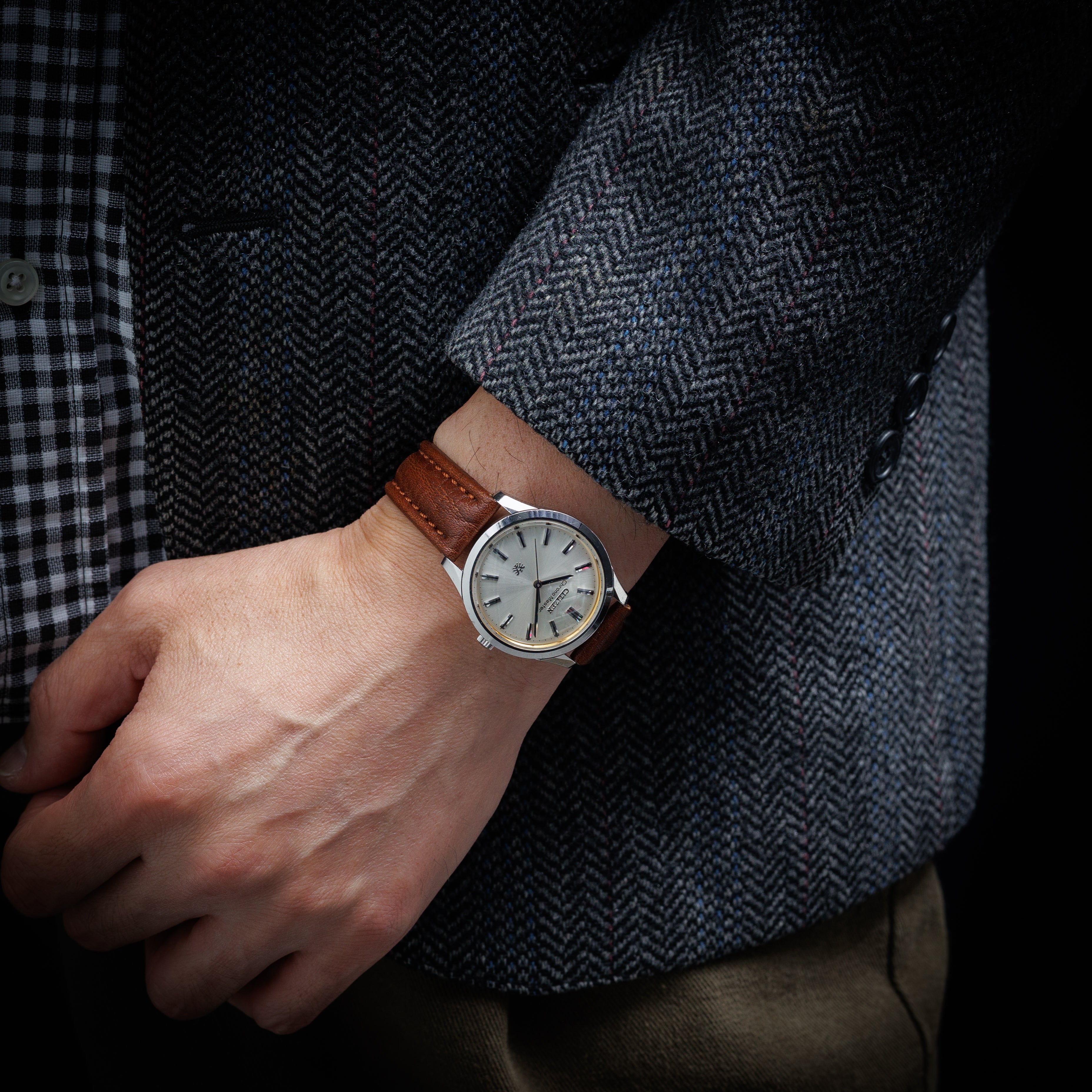 シチズン クロノマスター 1968年製 Ref.H005 3002-Y 手巻き 鷲メダル