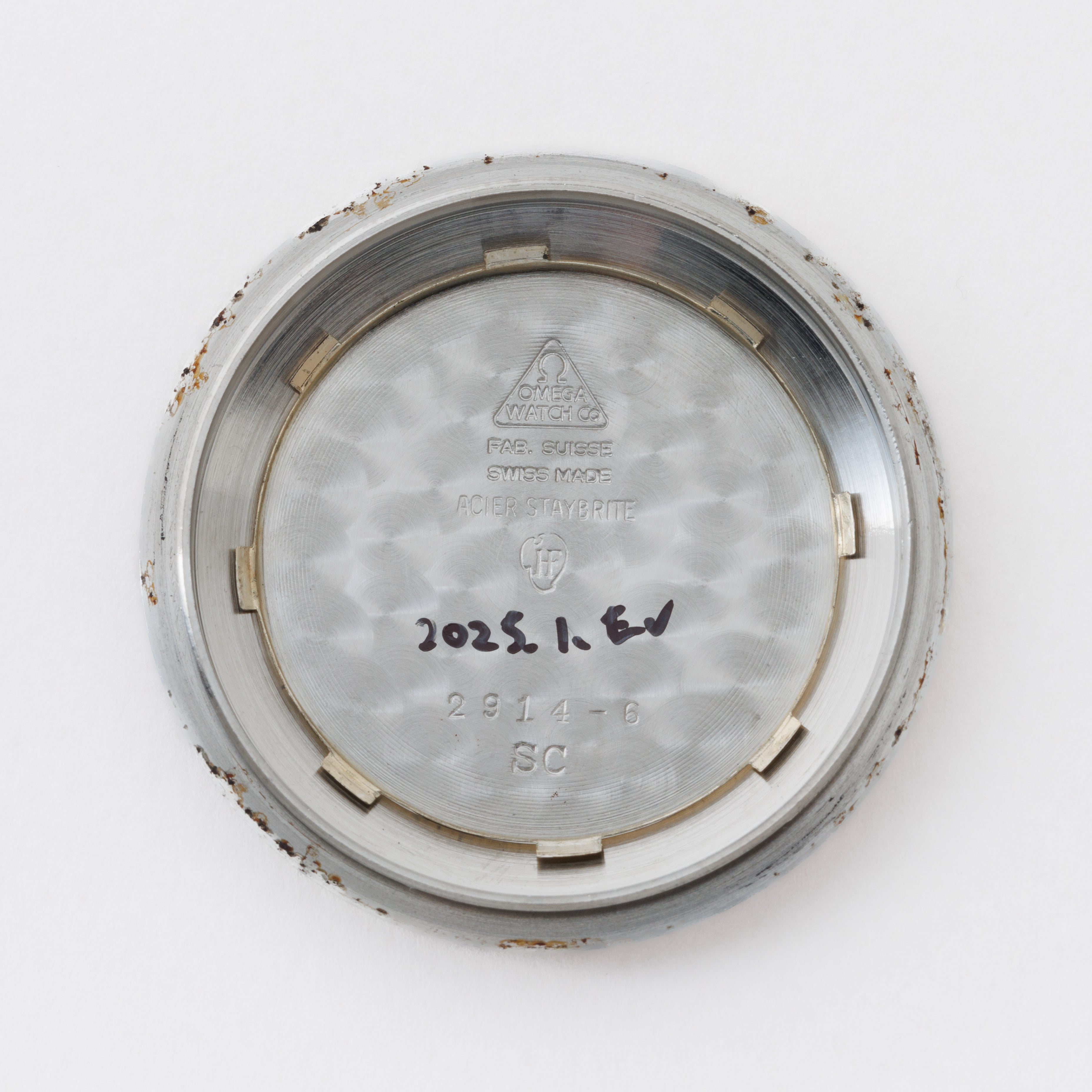 オメガ レイルマスター 1961年製 Ref.2914-6SC キャタピラブレス