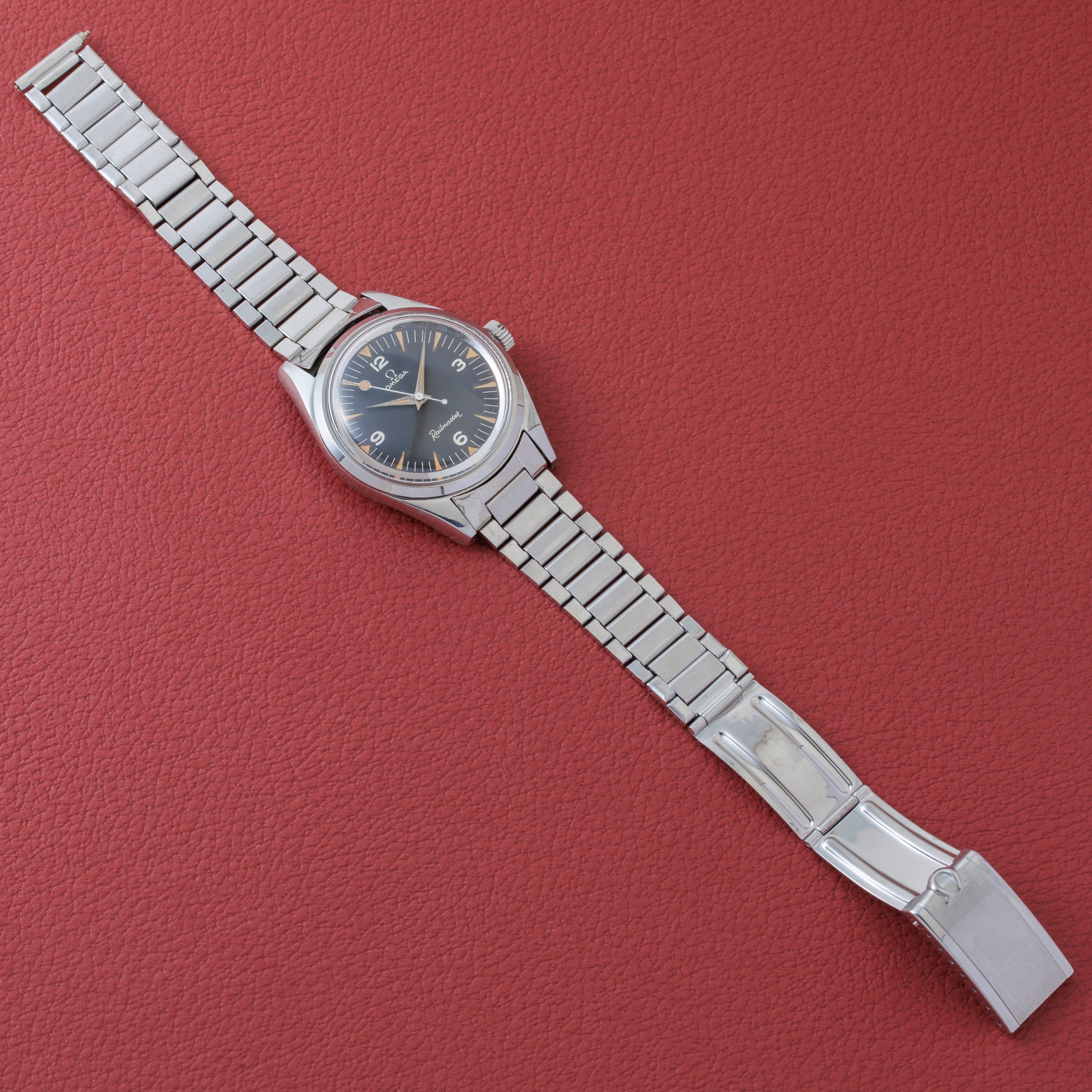 オメガ レイルマスター 1961年製 Ref.2914-6SC キャタピラブレス