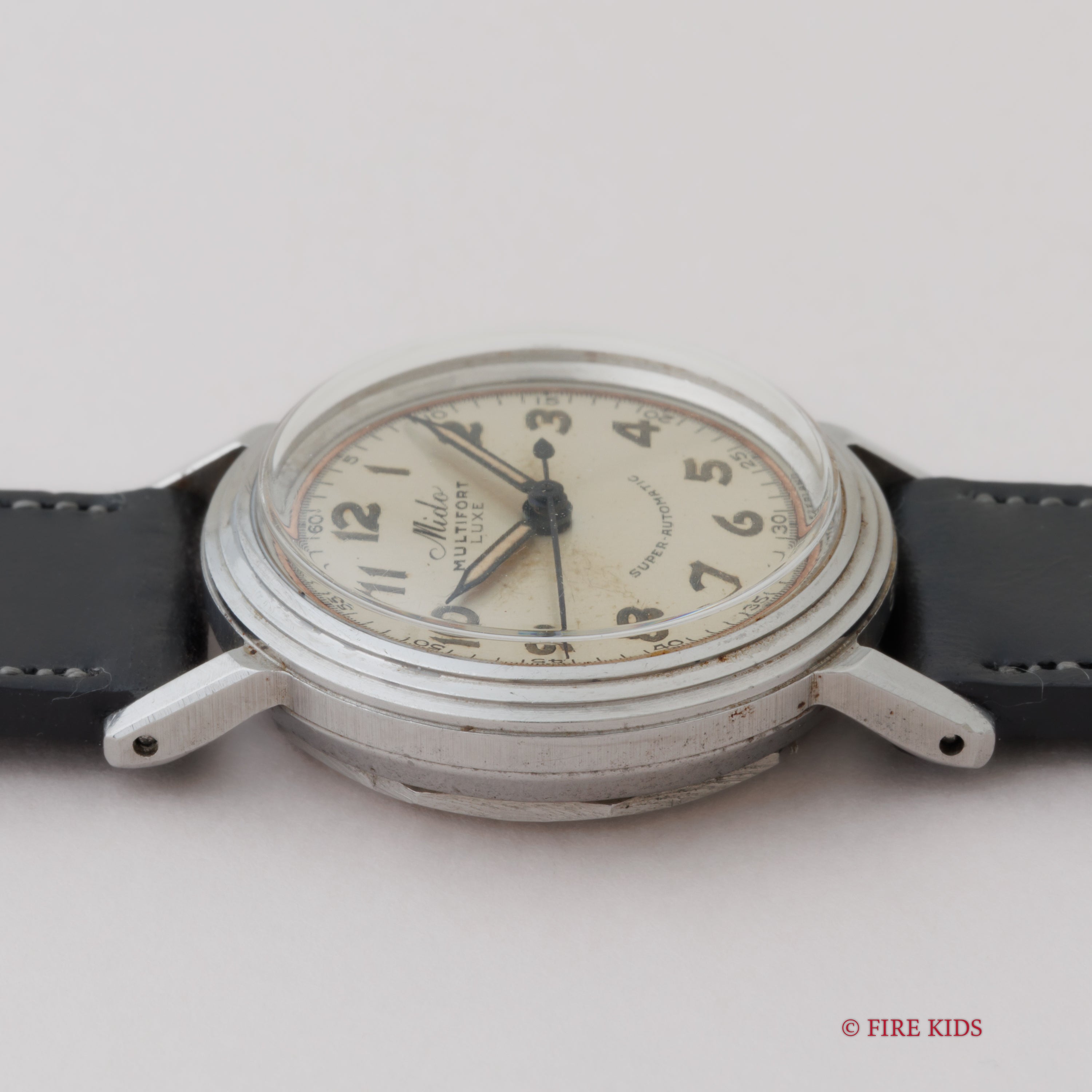 ミドー マルチフォート バンパーオートマチック ステップベゼル 1940年代後半製 Cal.817