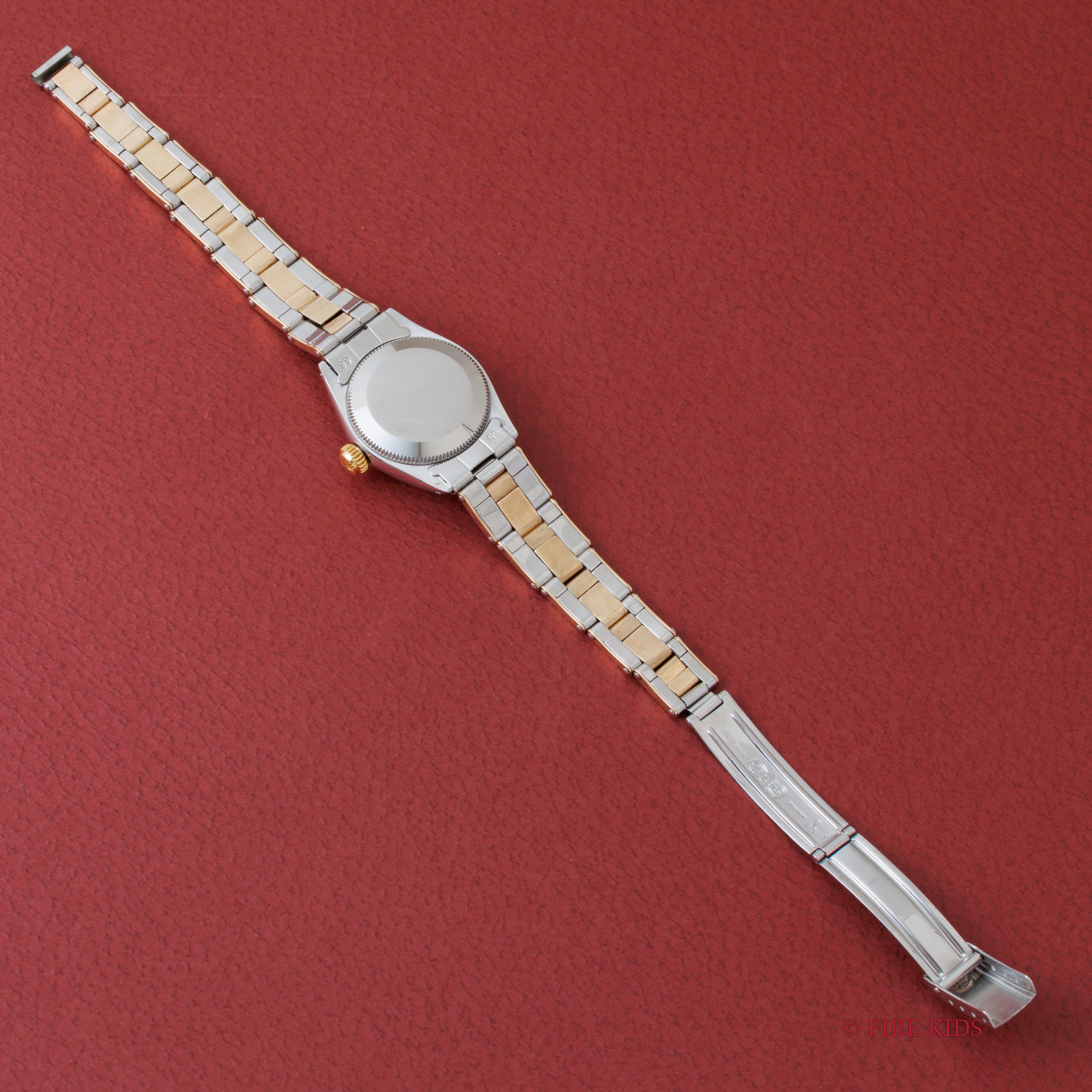 ロレックス レディース 1961年製 オイスターパーペチュアル コンビ Ref.6619 リベットブレス