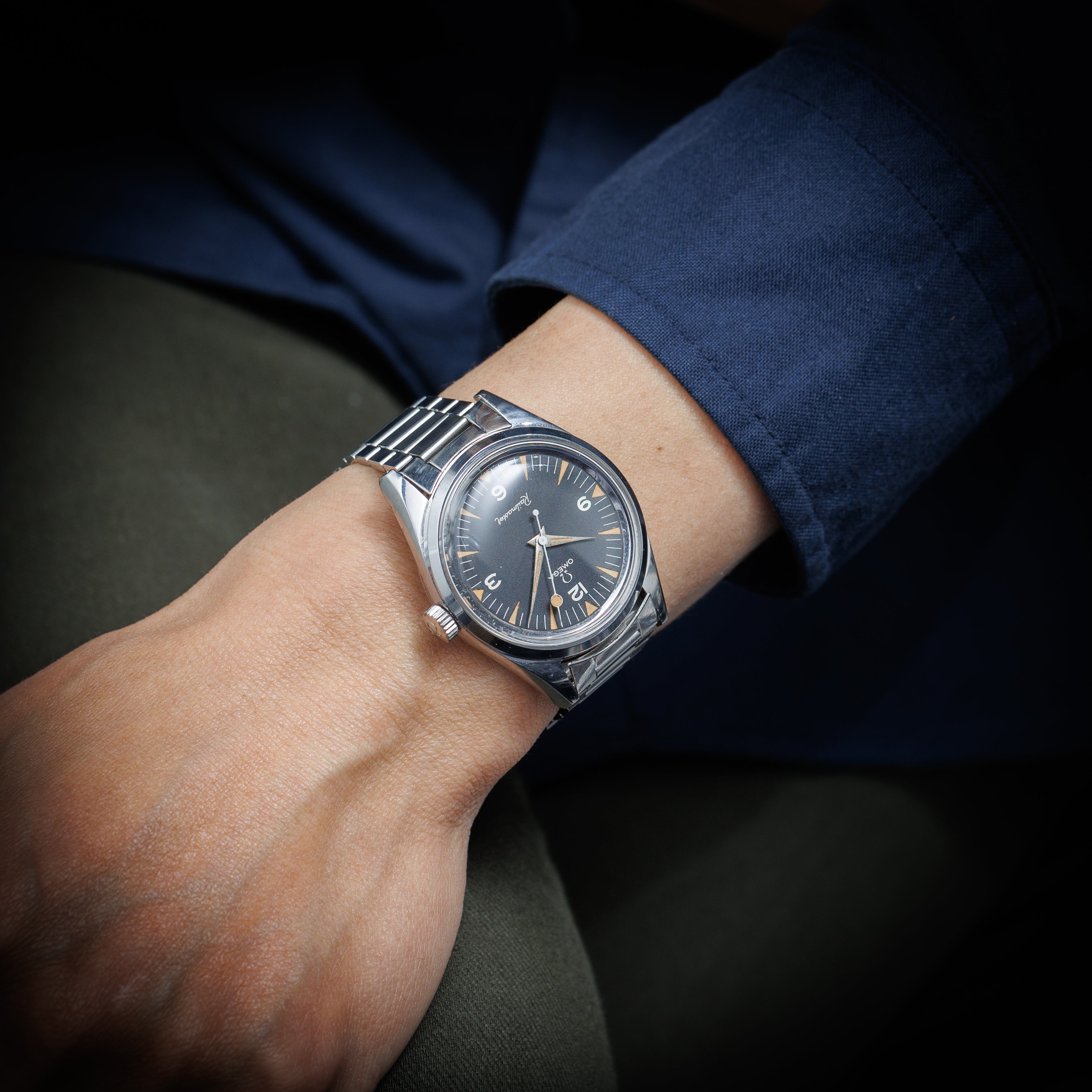 オメガ レイルマスター 1961年製 Ref.2914-6SC キャタピラブレス