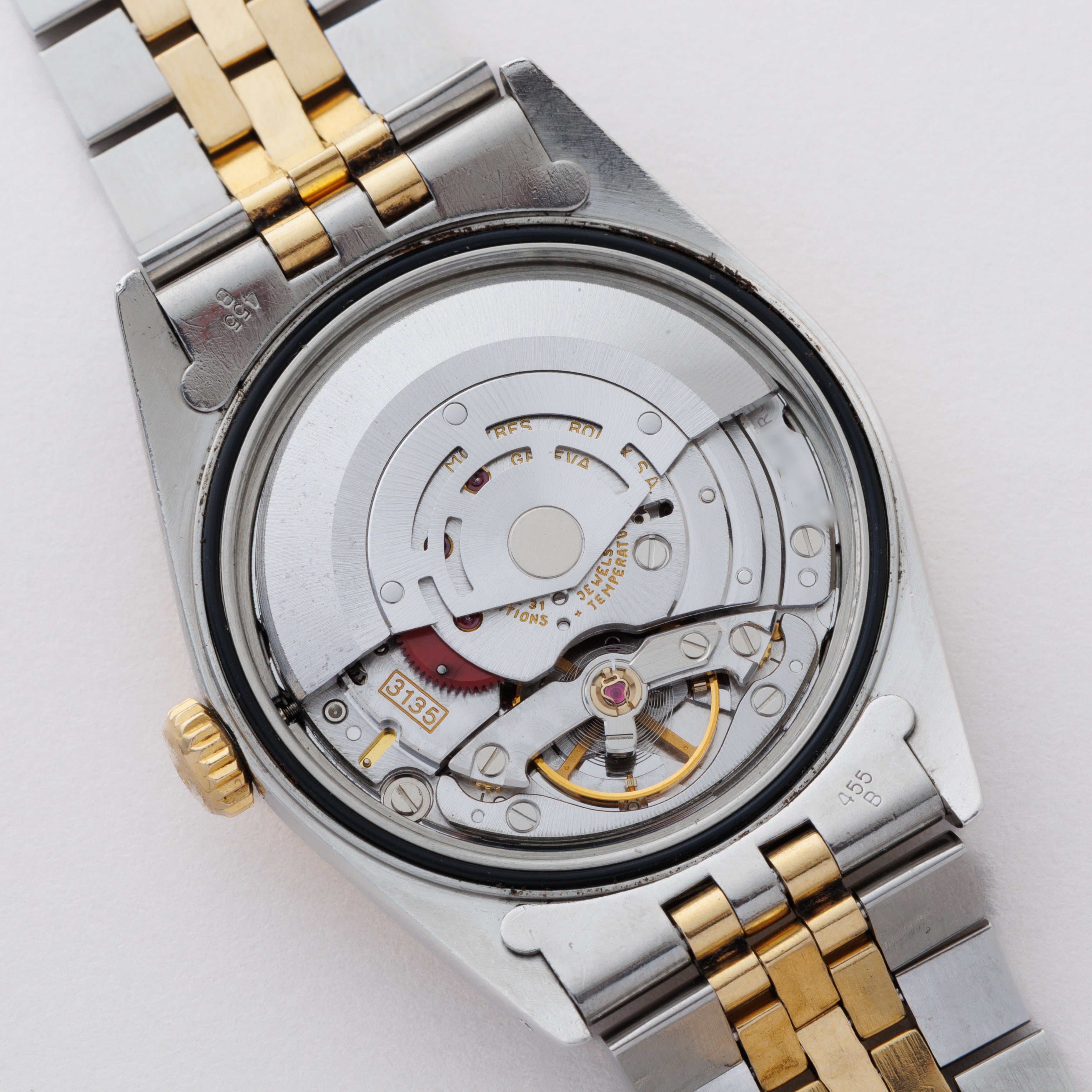 ロレックス デイトジャスト コンビ 1991年製 Ref.16233 ホワイトローマンダイヤル