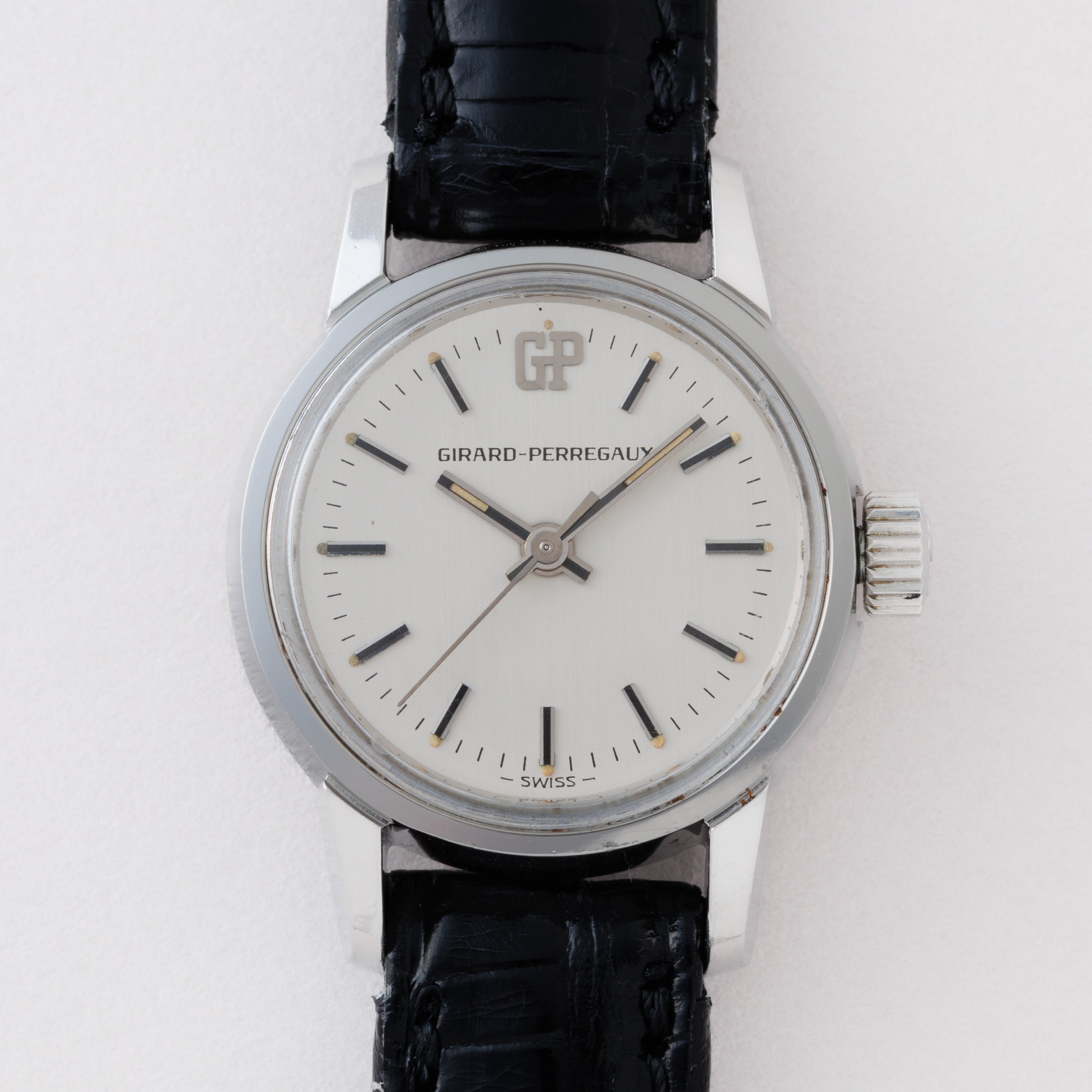 ジラール・ペルゴ レディース ラウンドケース 1960年代製 Ref.9973PA 純正尾錠付き