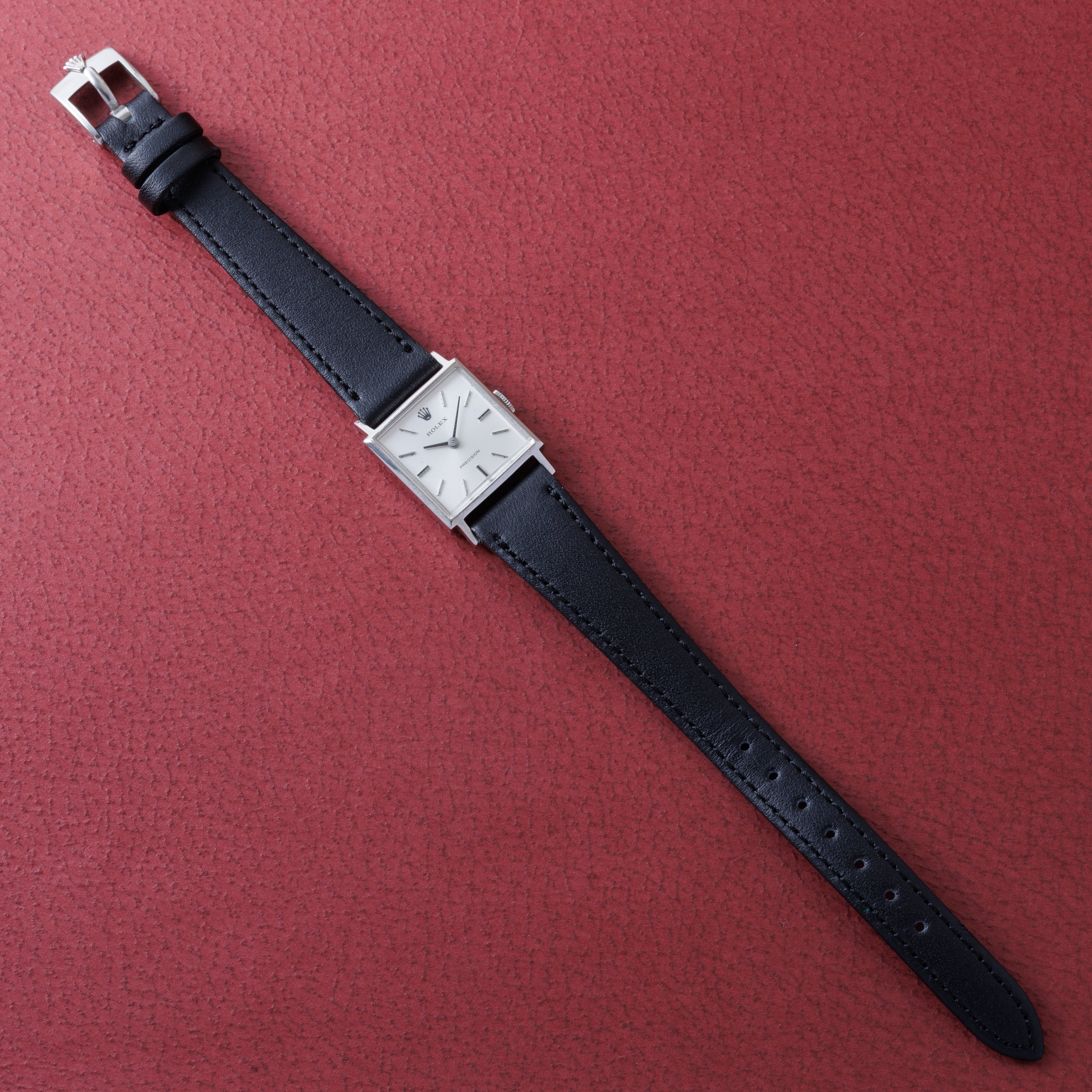 ロレックス レディース スクエアケース 1973年製 Ref.2611 純正尾錠付き