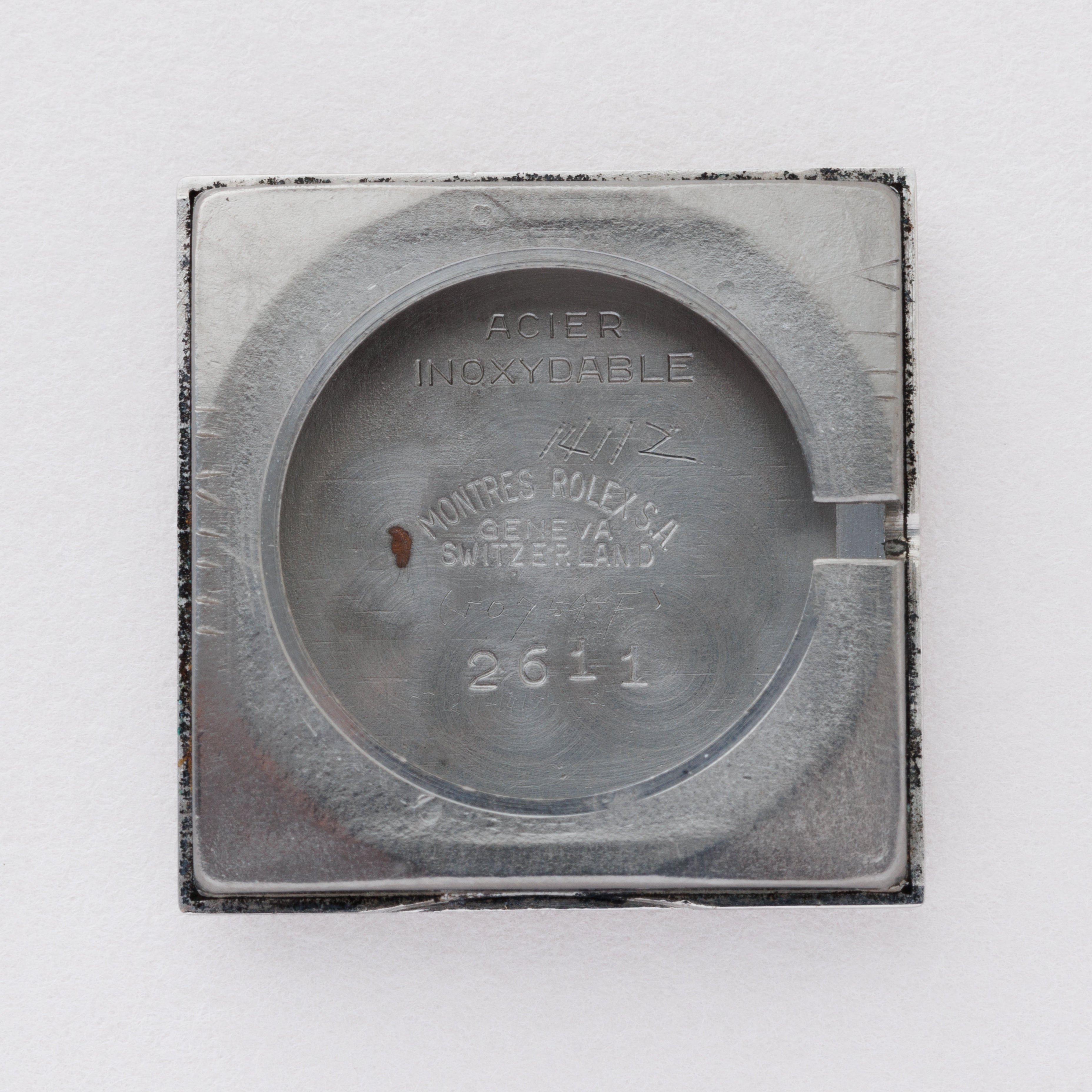 ロレックス レディース スクエアケース 1973年製 Ref.2611 純正尾錠付き