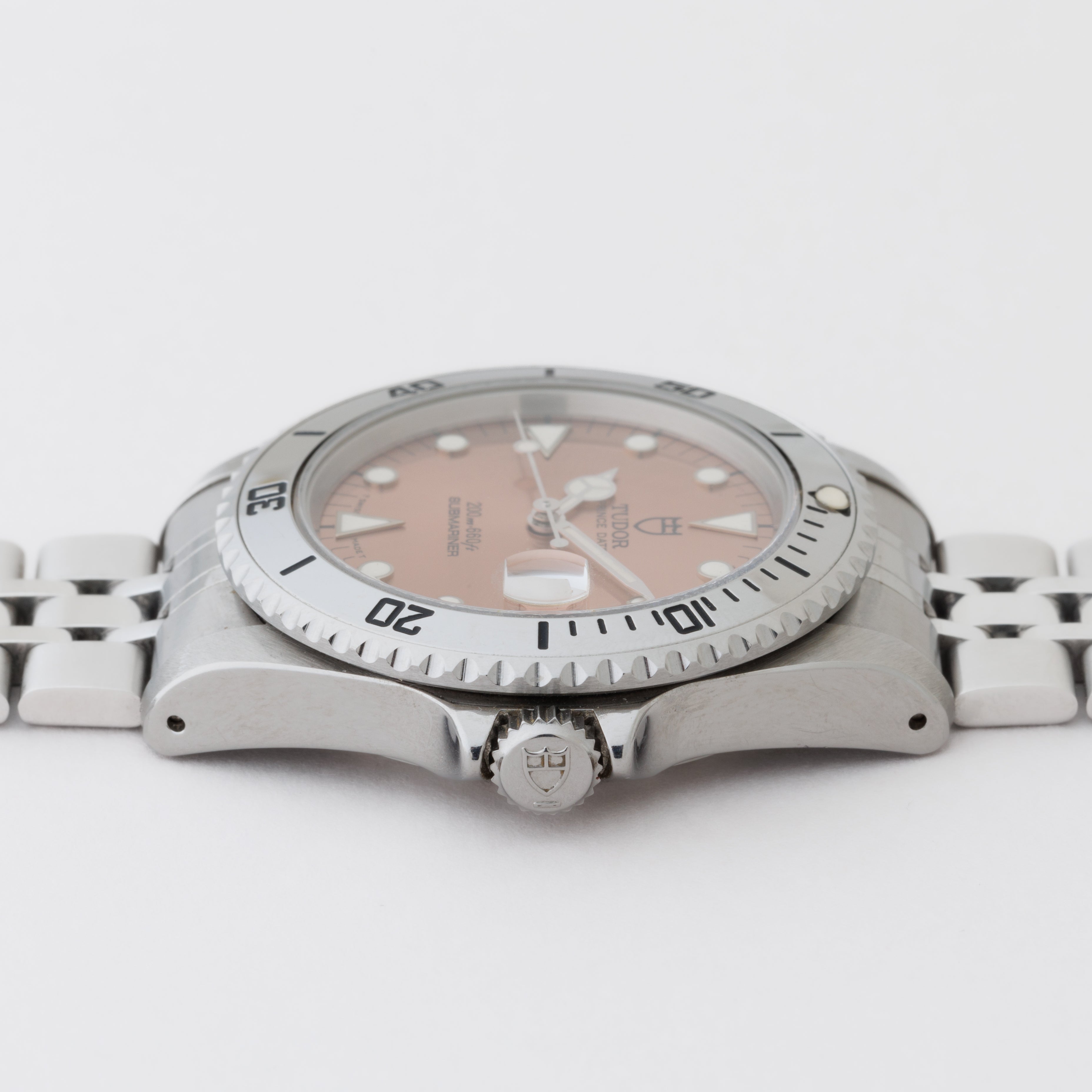 チューダー サブマリーナ 1997年製 Ref.75190 ミッドサイズ ピンクダイヤル