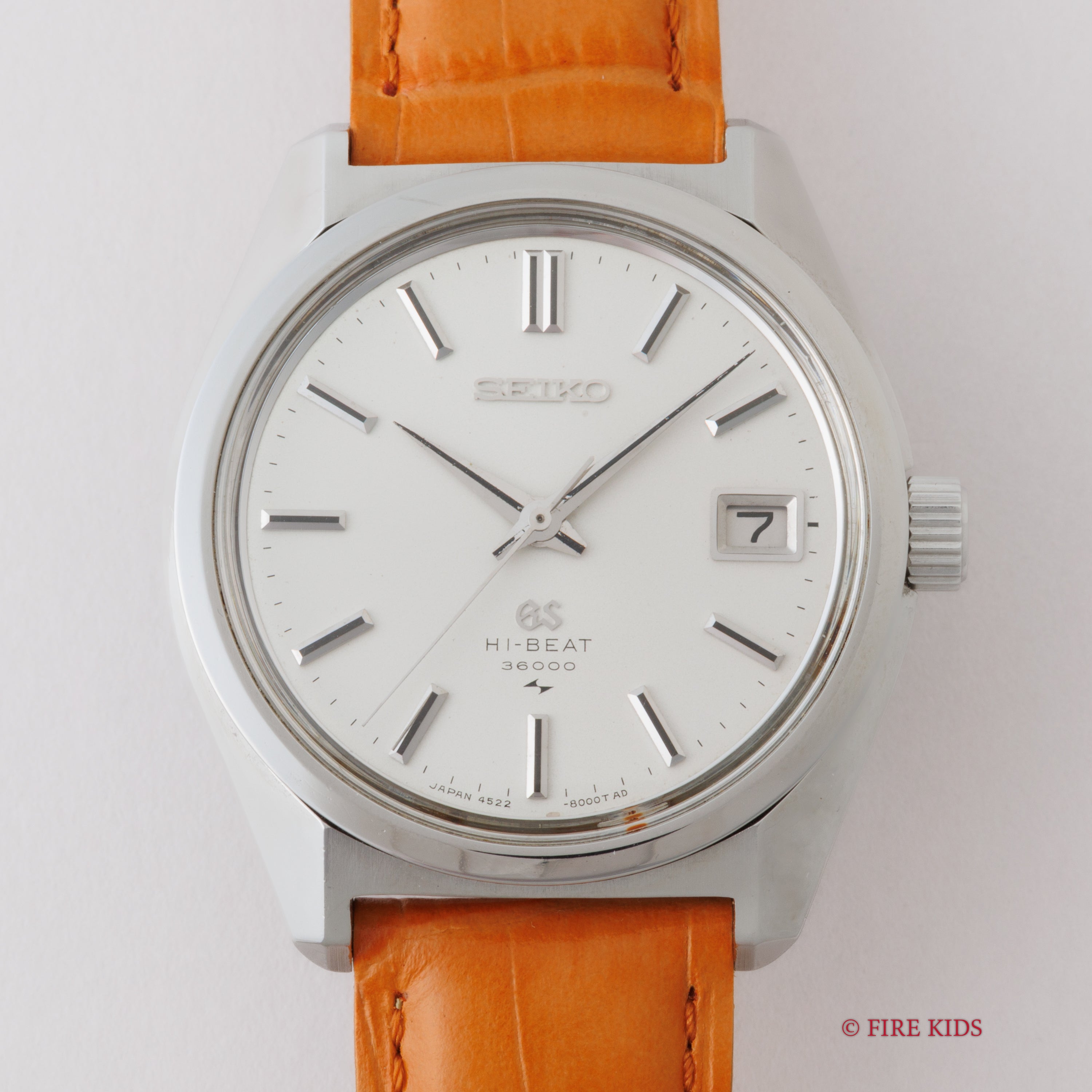 グランドセイコー1968年製 10振動手巻き 45GS Ref.4522-8000 ハイビート セイコースタイルケース