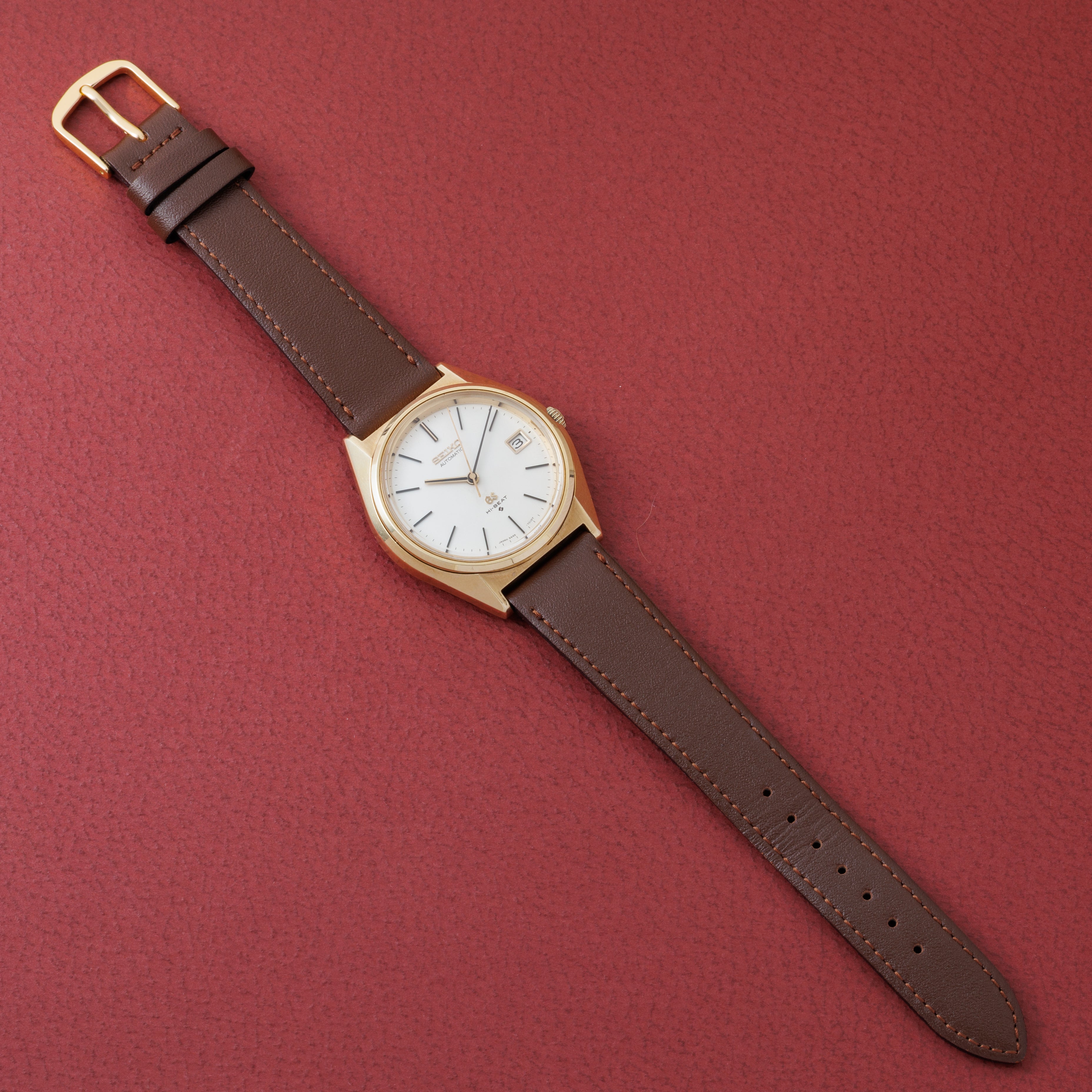 グランドセイコー 1970年製(昭和45年製) Ref.5645-7010 56GS CAPゴールド ハイビート自動巻