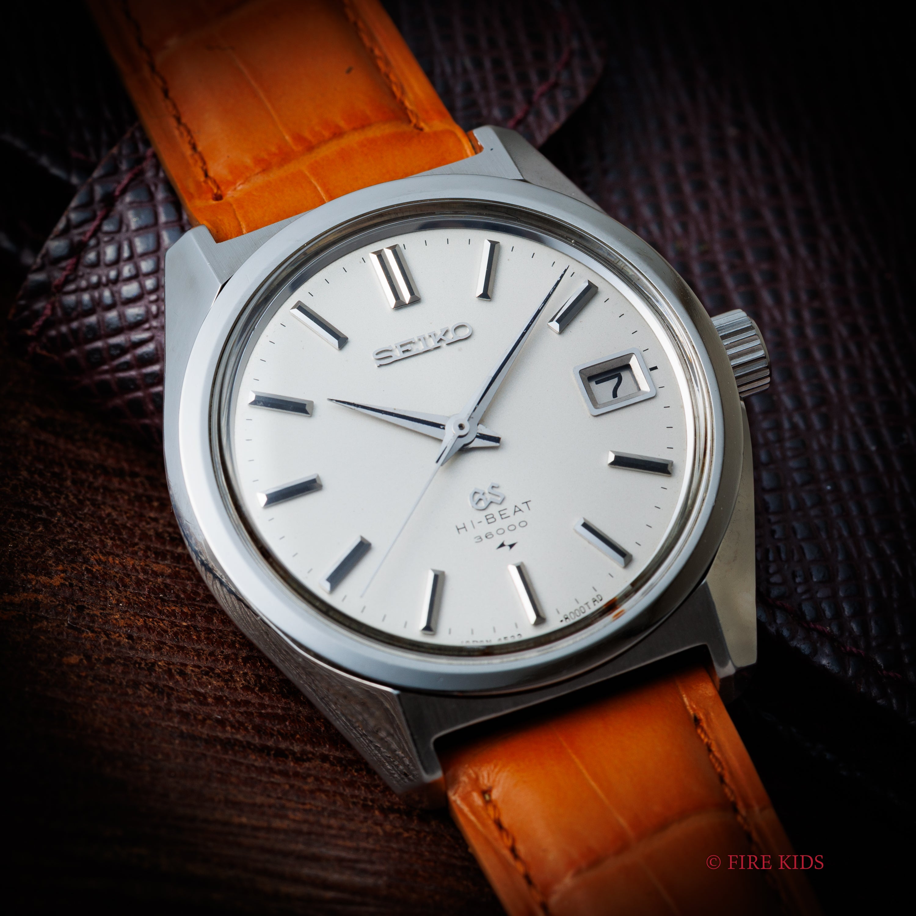 グランドセイコー1968年製 10振動手巻き 45GS Ref.4522-8000 ハイビート セイコースタイルケース