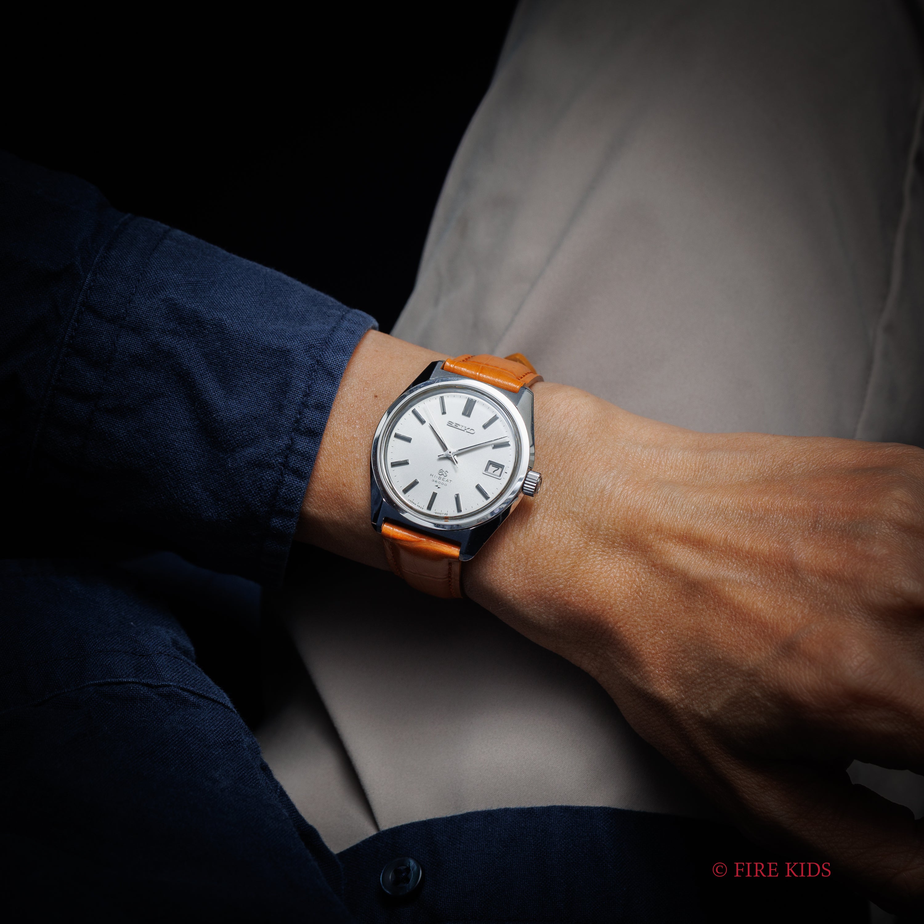 グランドセイコー1968年製 10振動手巻き 45GS Ref.4522-8000 ハイビート セイコースタイルケース