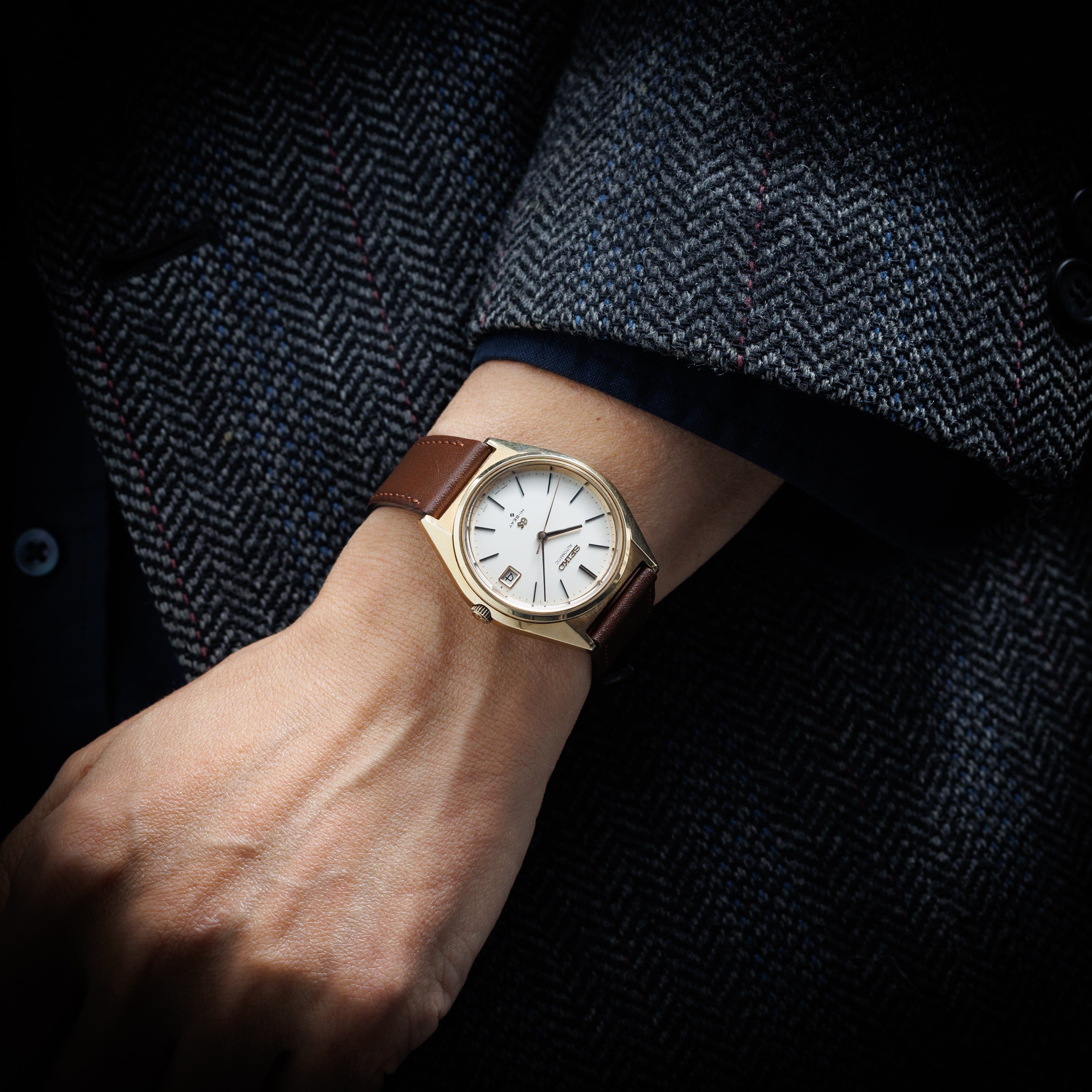 グランドセイコー 1970年製(昭和45年製) Ref.5645-7010 56GS CAPゴールド ハイビート自動巻